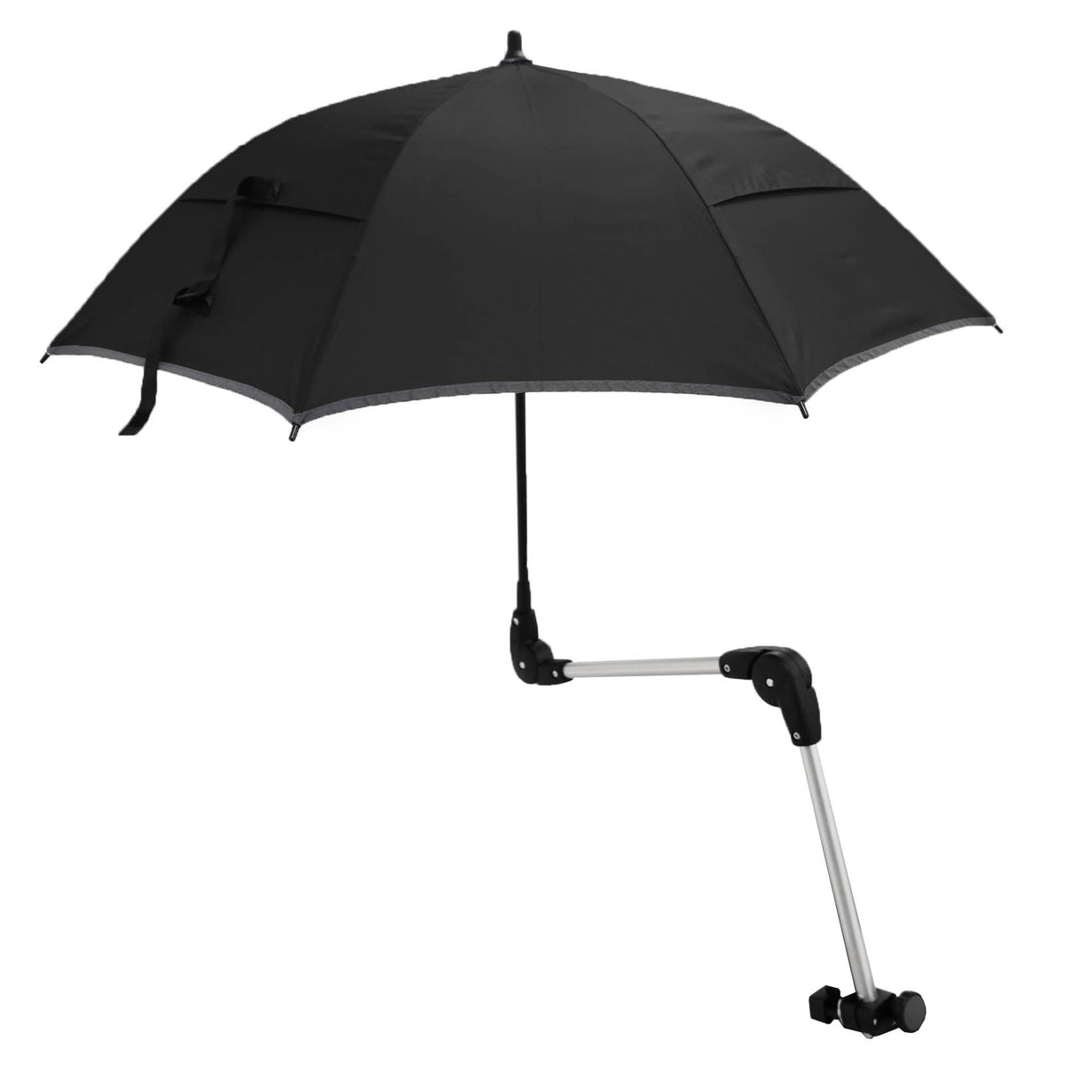 PARAM Rollator-Schirm, Praktischer Schutz vor Regen & Sonne, Leicht,  stabil & einfach zu befestigen