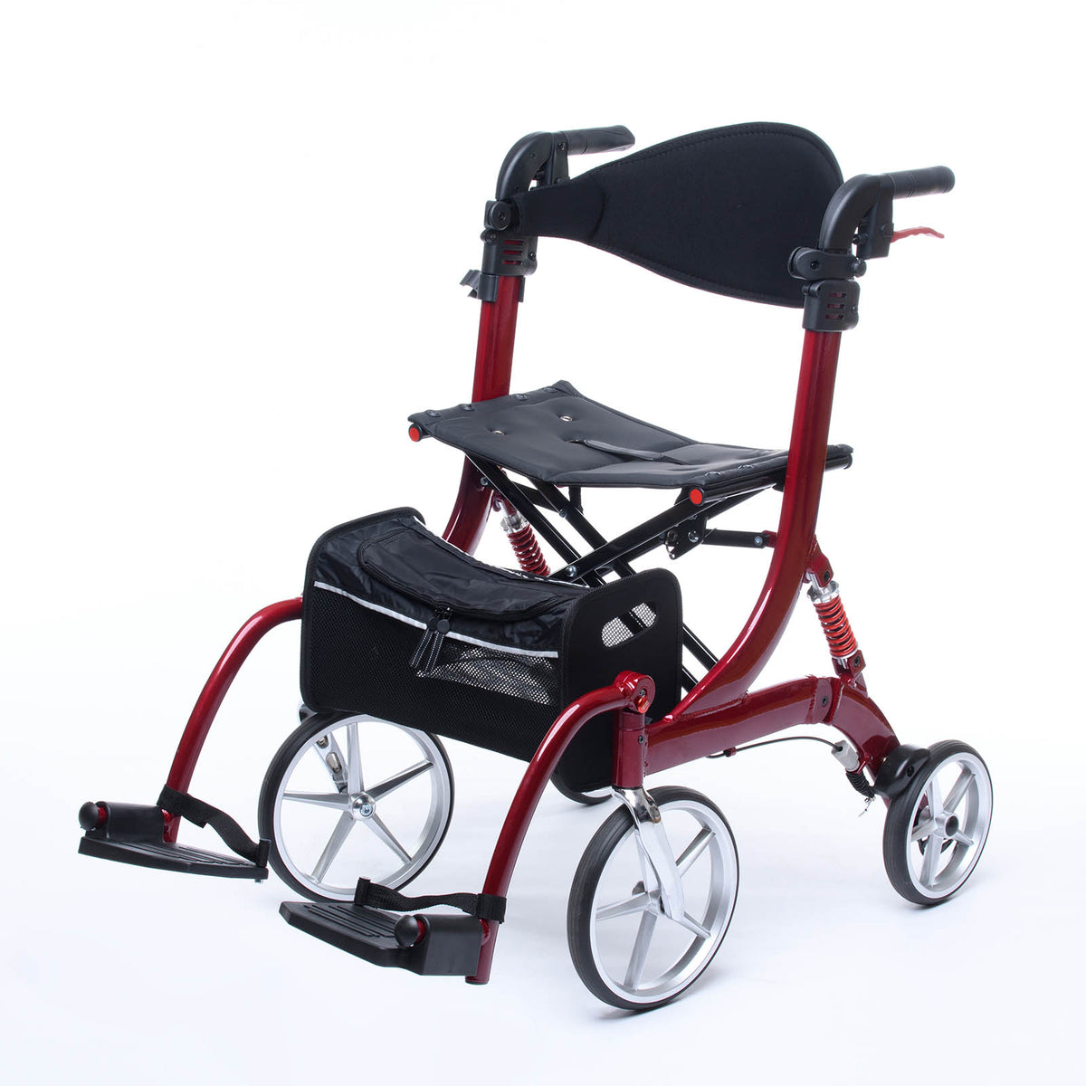 Rollator SPRING VARIO - Der Vielseitige mit Rollstuhl-Funktion