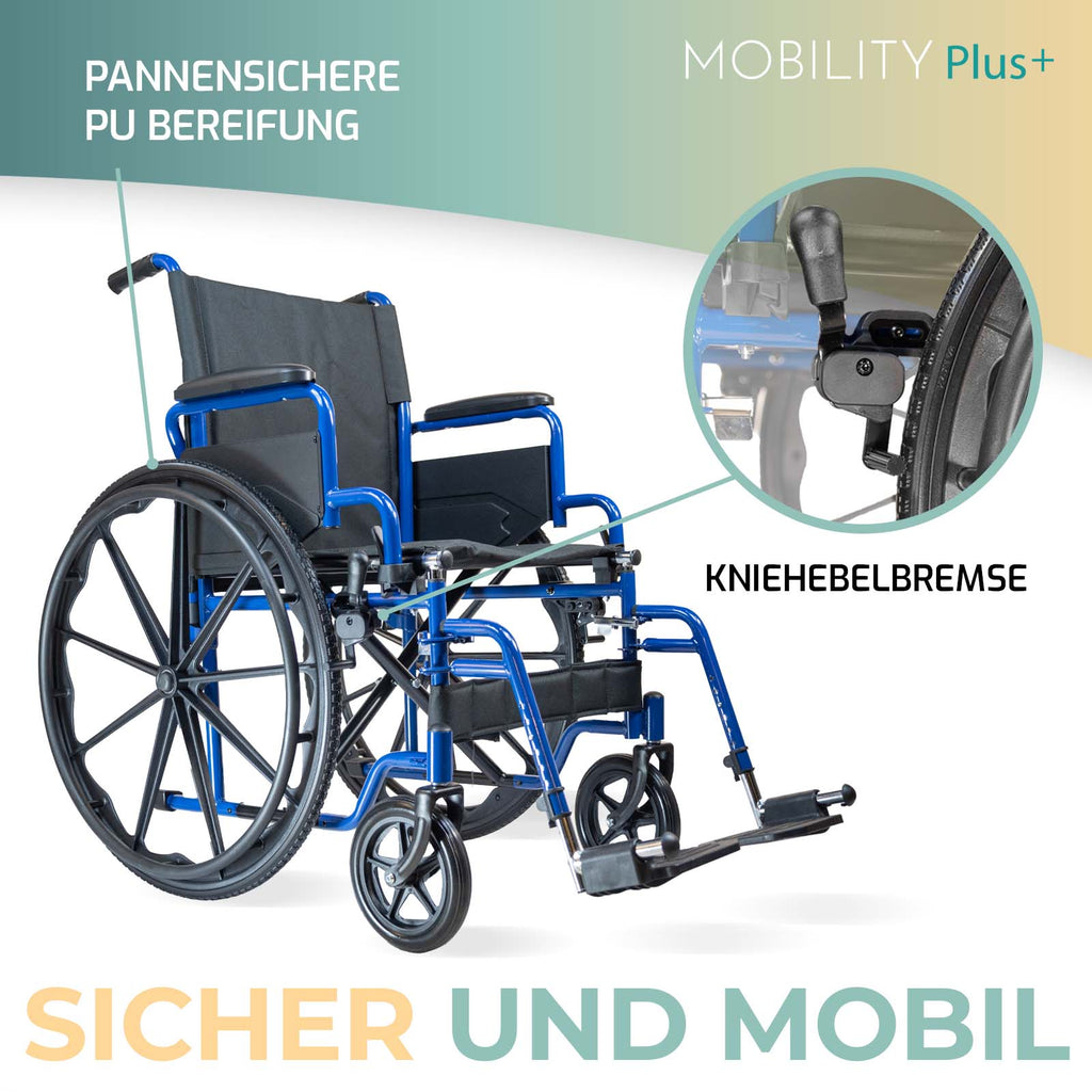 Rollstuhl RIO Bremse Nova Mobila