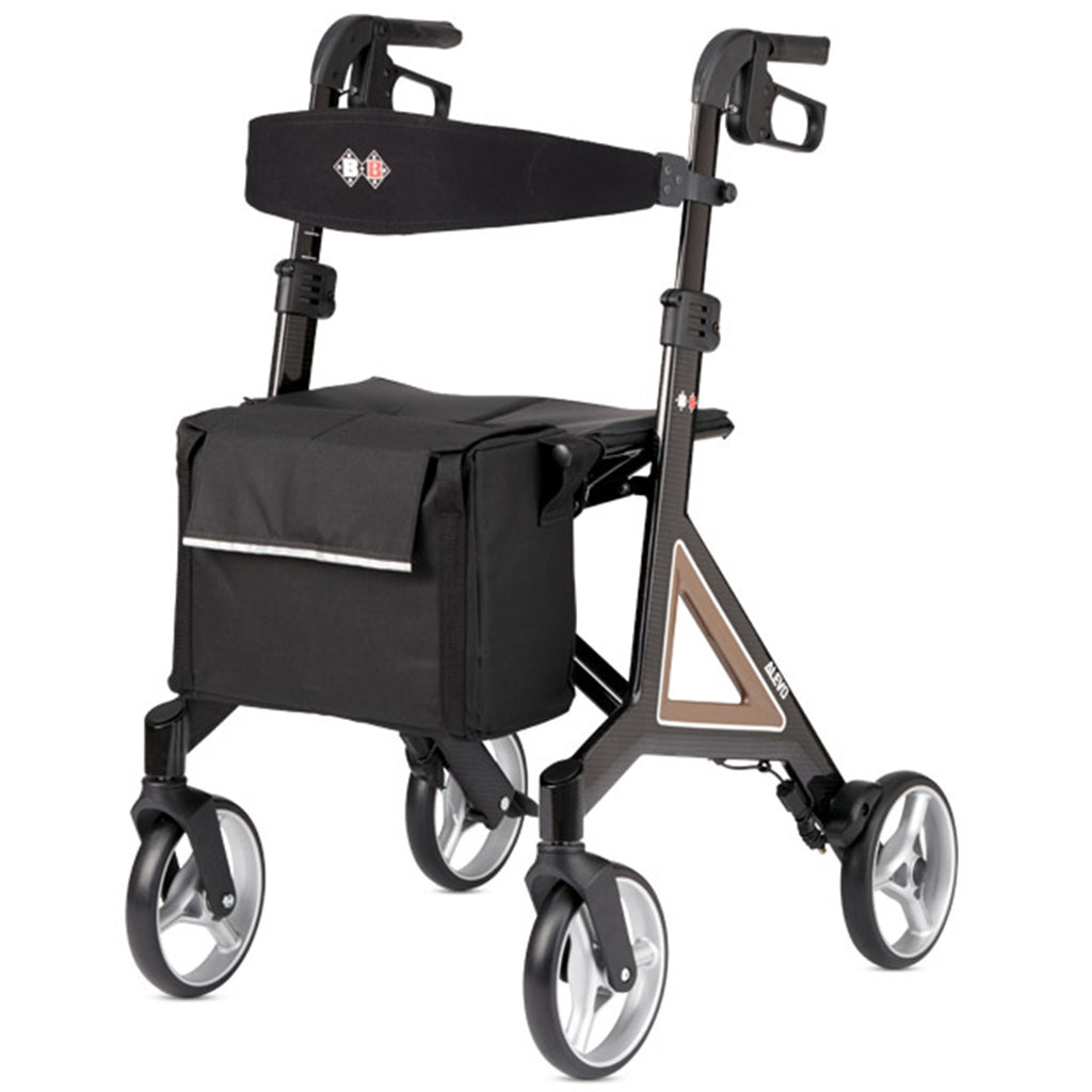 Rollator ALEVO CARBON - Design by Porsche Design Studio | Mokka