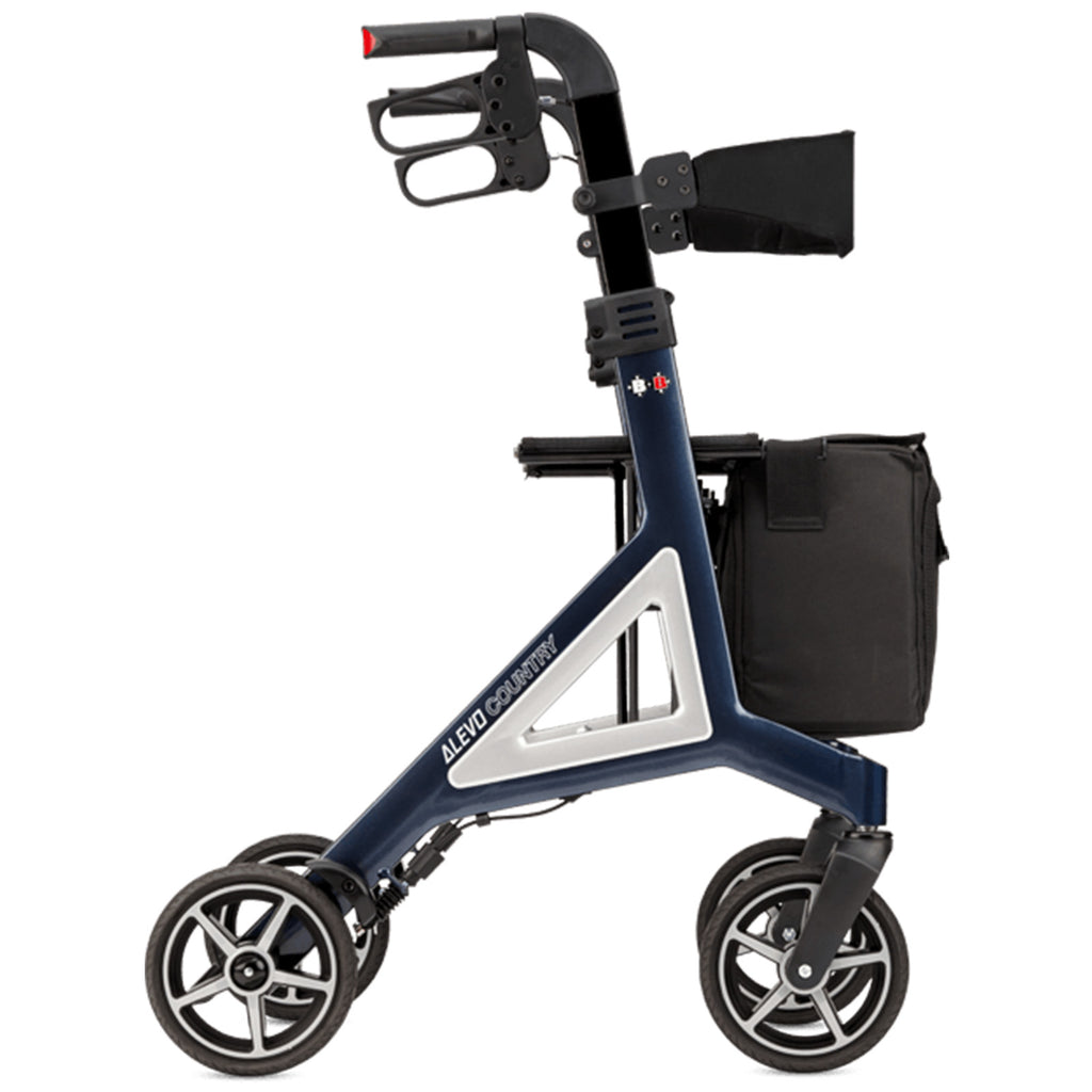 Rollator ALEVO COUNTRY - Das Offroad-Designerstück | Nachtblau