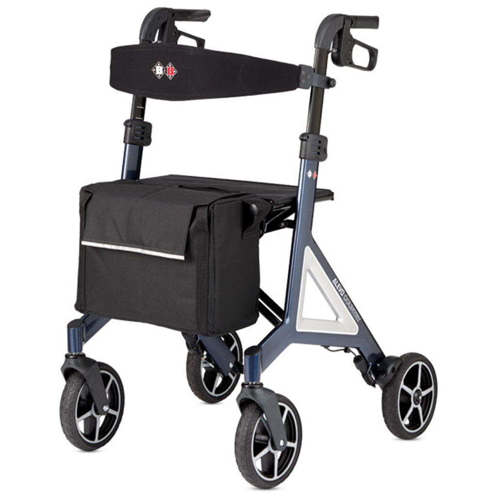 Rollator ALEVO COUNTRY - Das Offroad-Designerstück | Nachtblau