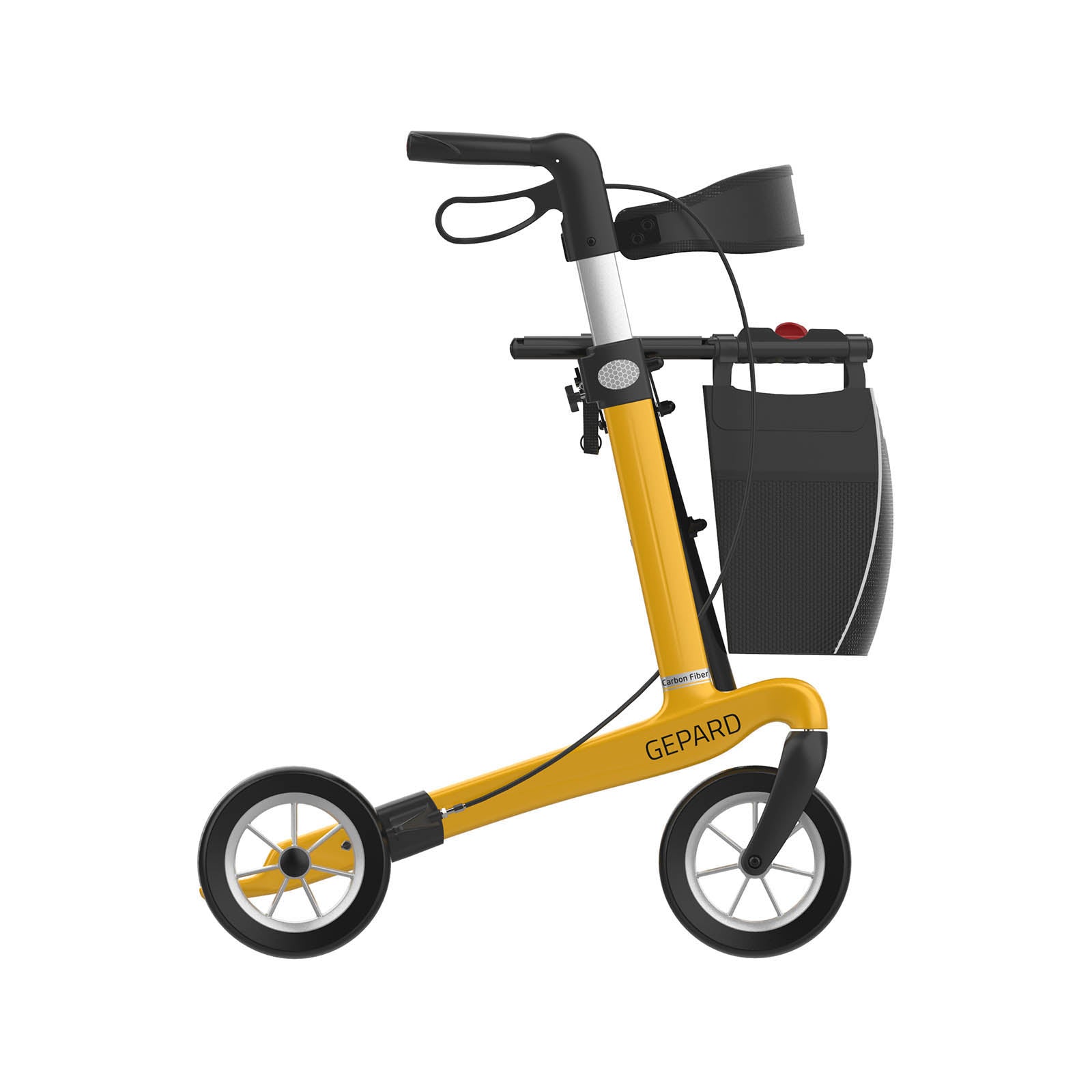 Carbon Rollator GEPARD Soft | Gelb