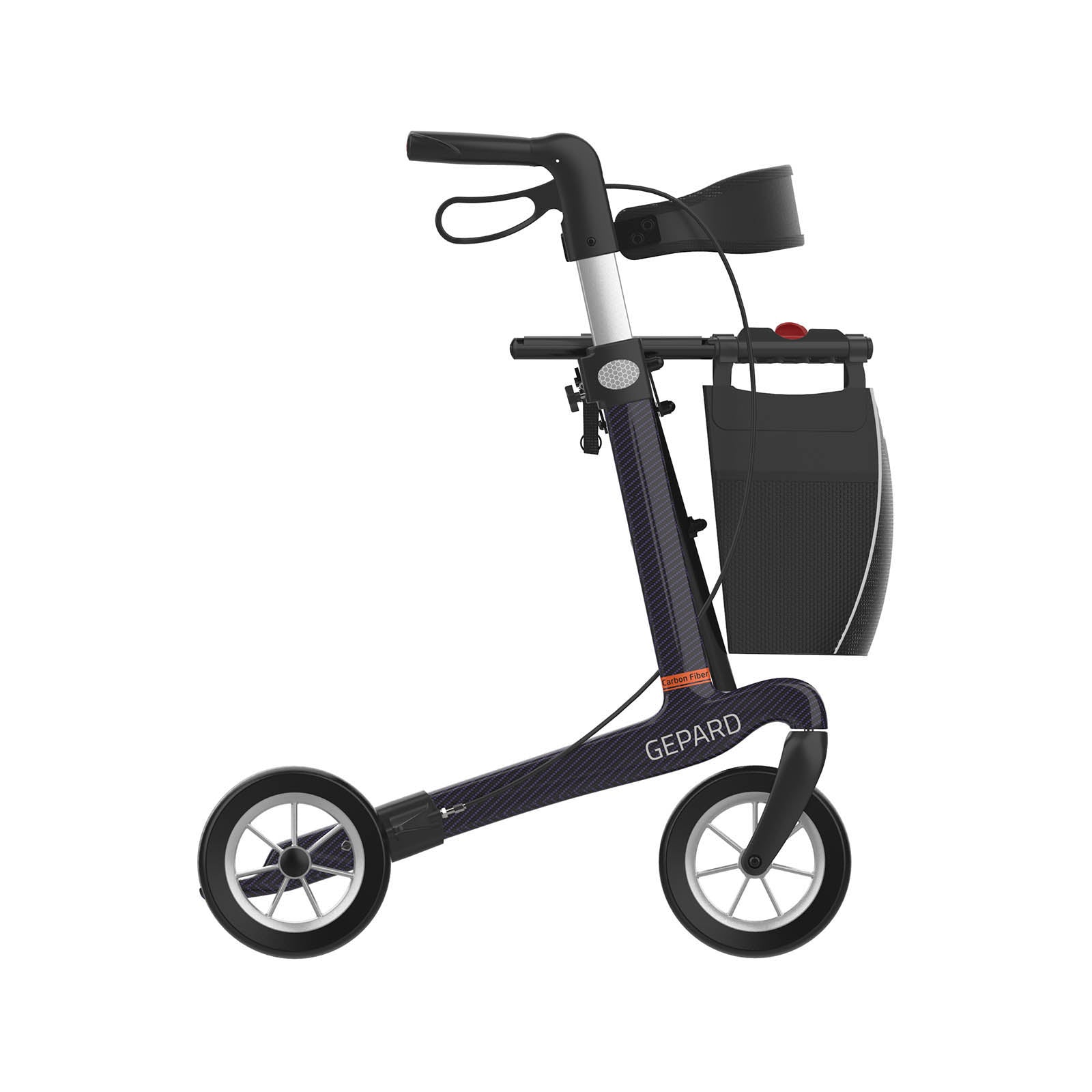 Carbon Rollator GEPARD Soft | Lila