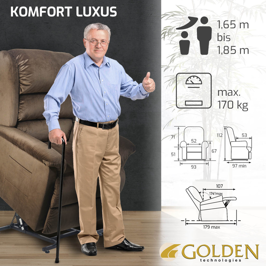GOLDEN KOMFORT LUXUS 2 Motoren | Soft Touch Bronze market:de