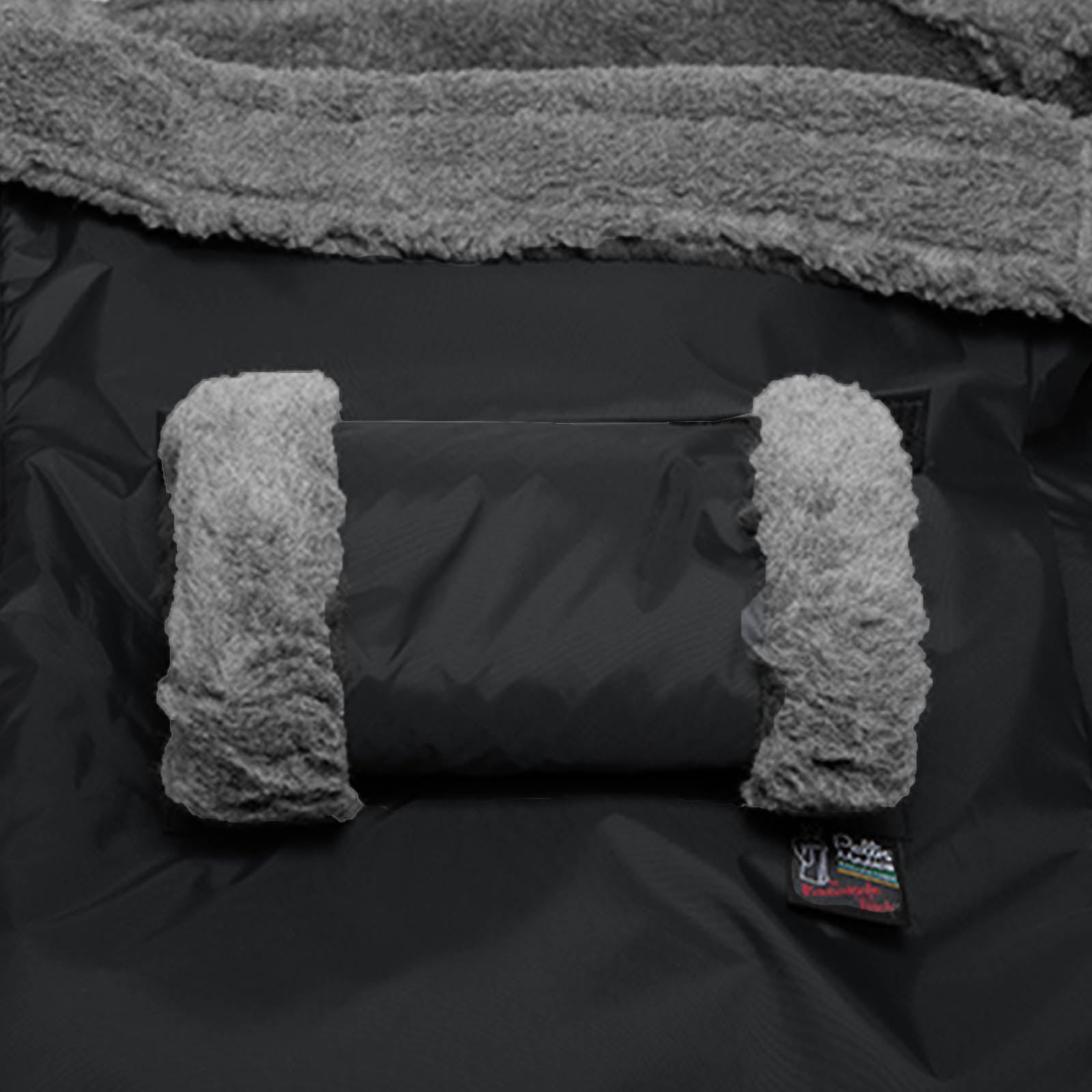 Handwärmer MUFFY - Extra warmer Rollstuhl Muff | Schwarz
