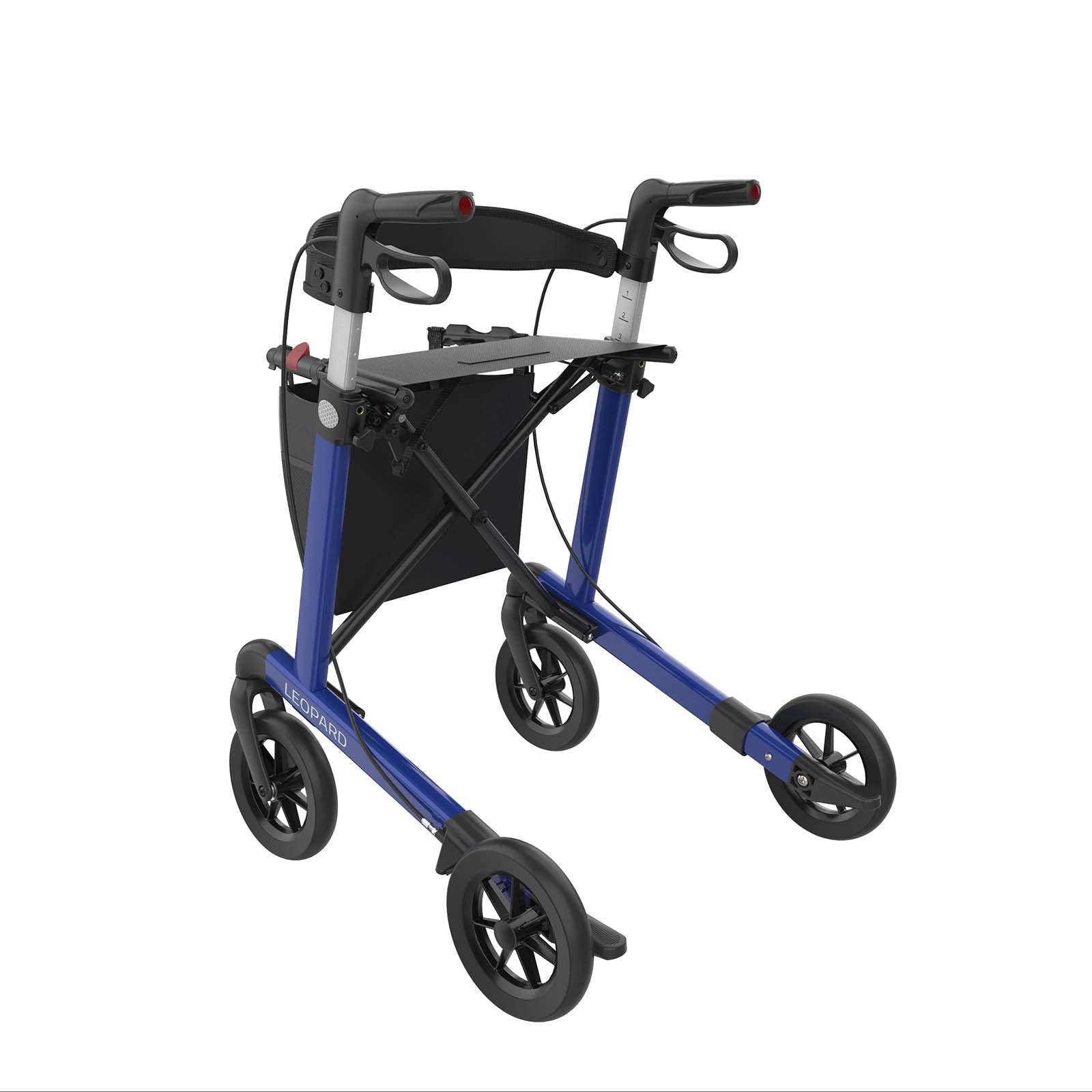 Rollator Leopard Soft | Blau