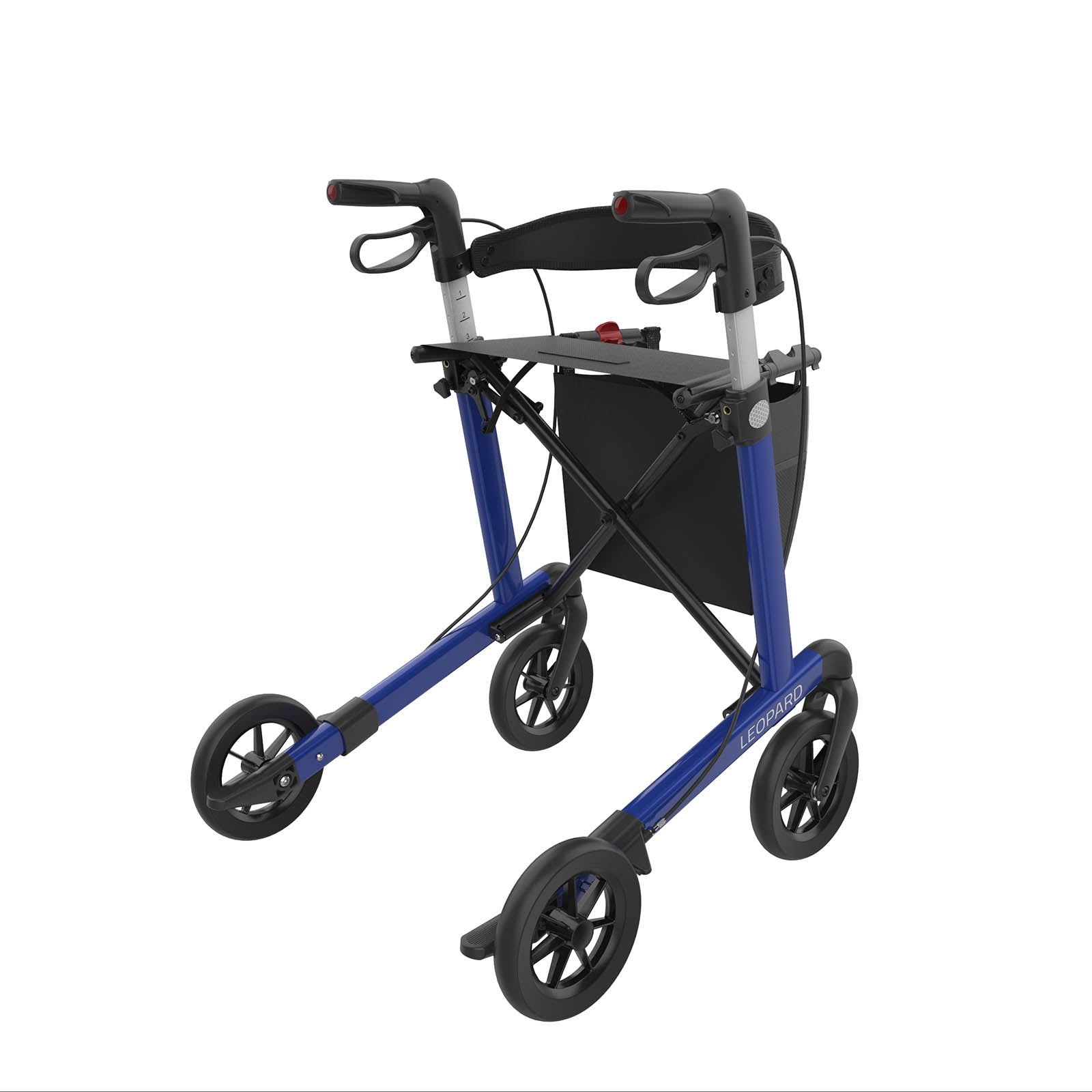 Rollator Leopard Soft | Blau