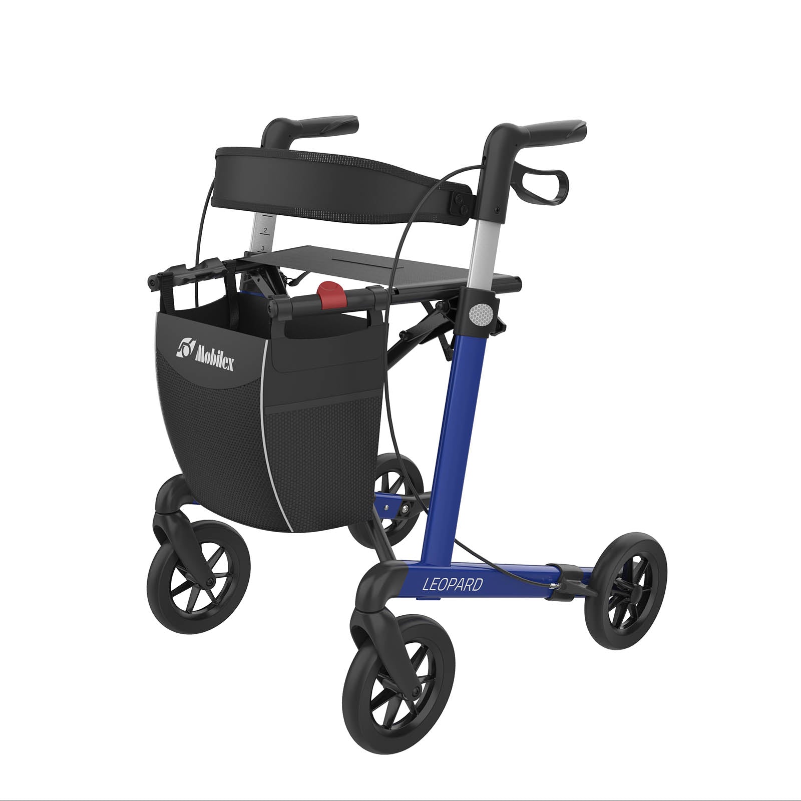 Rollator Leopard Soft | Blau