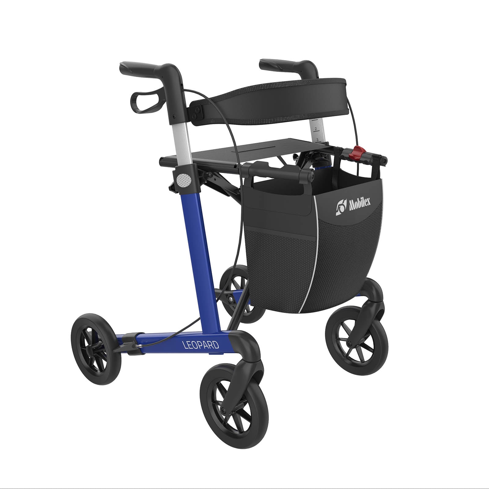 Rollator Leopard Soft | Blau