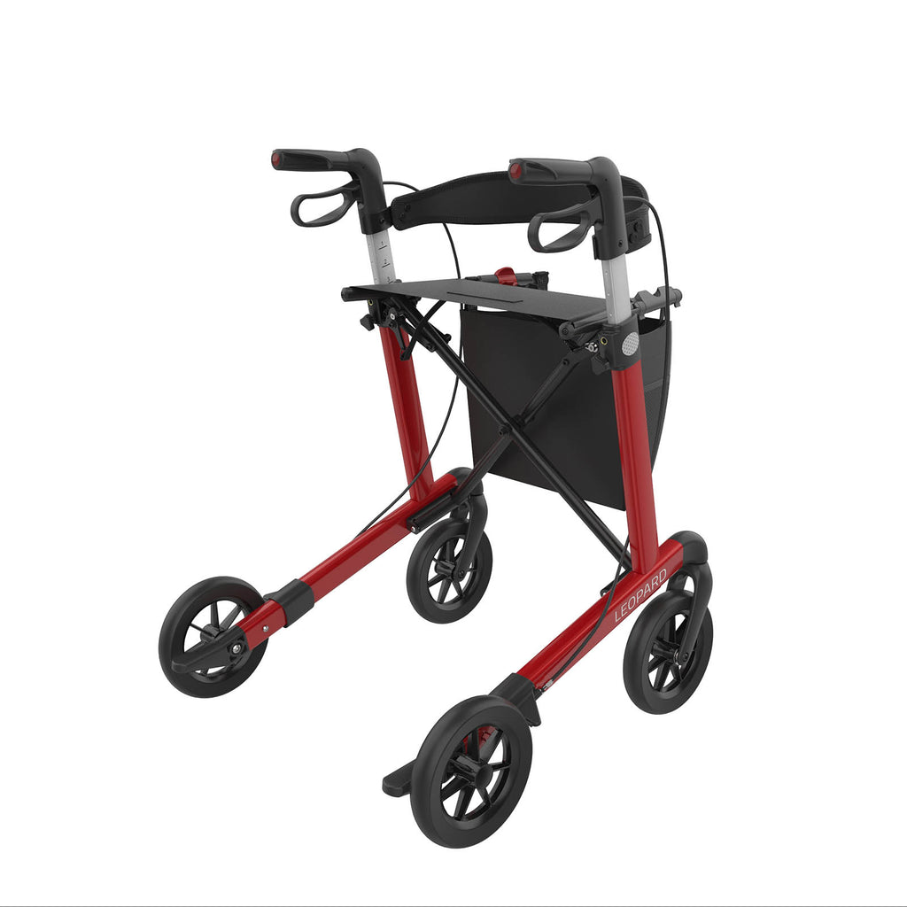 Rollator Leopard Soft | Rot