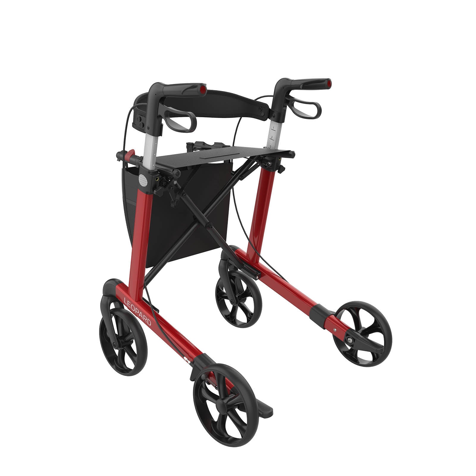 Rollator LEOPARD | Rot