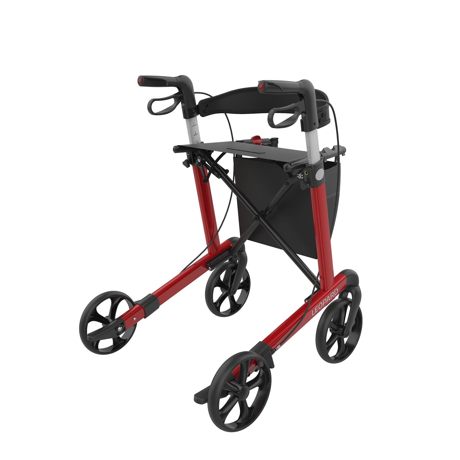 Rollator LEOPARD | Rot