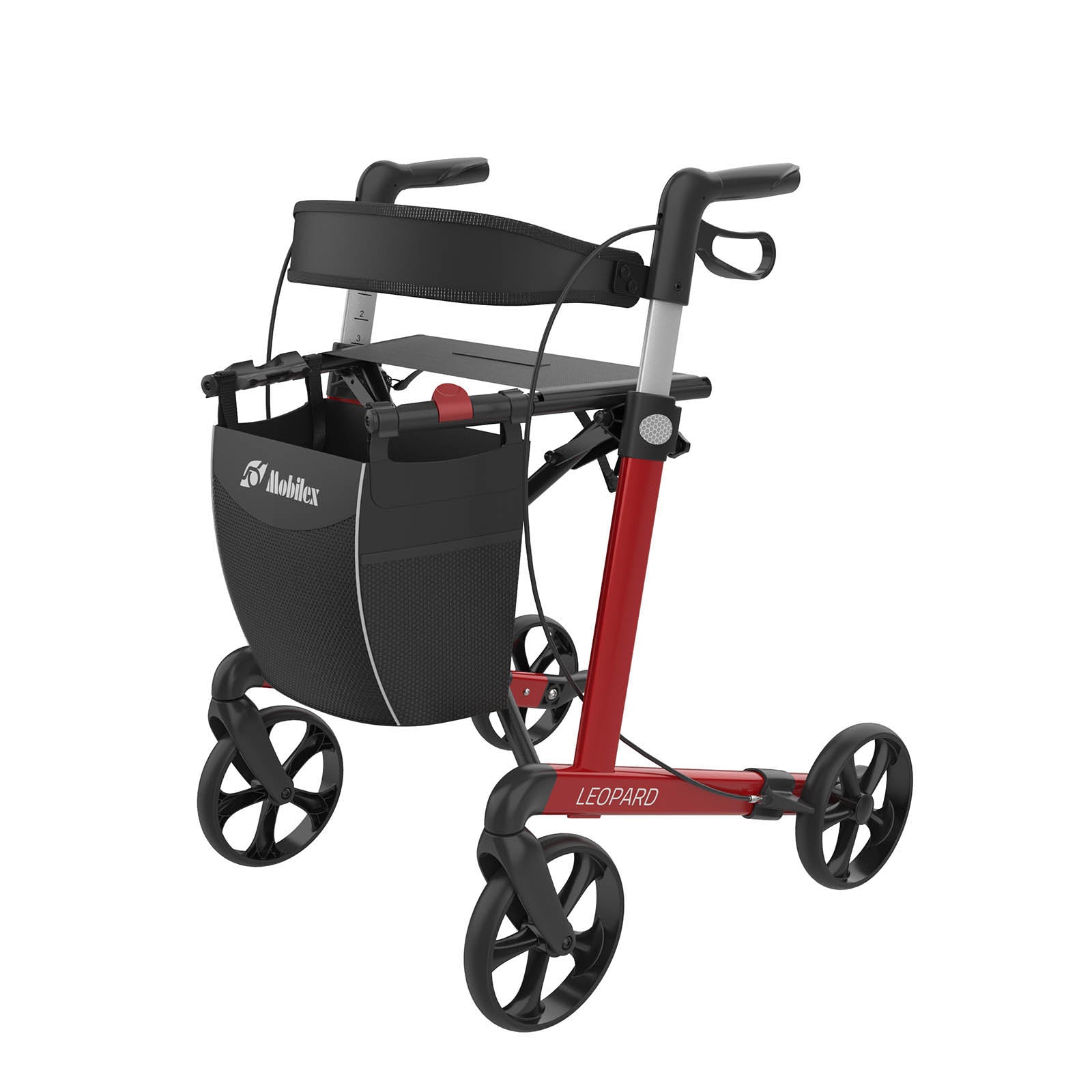 Rollator LEOPARD | Rot