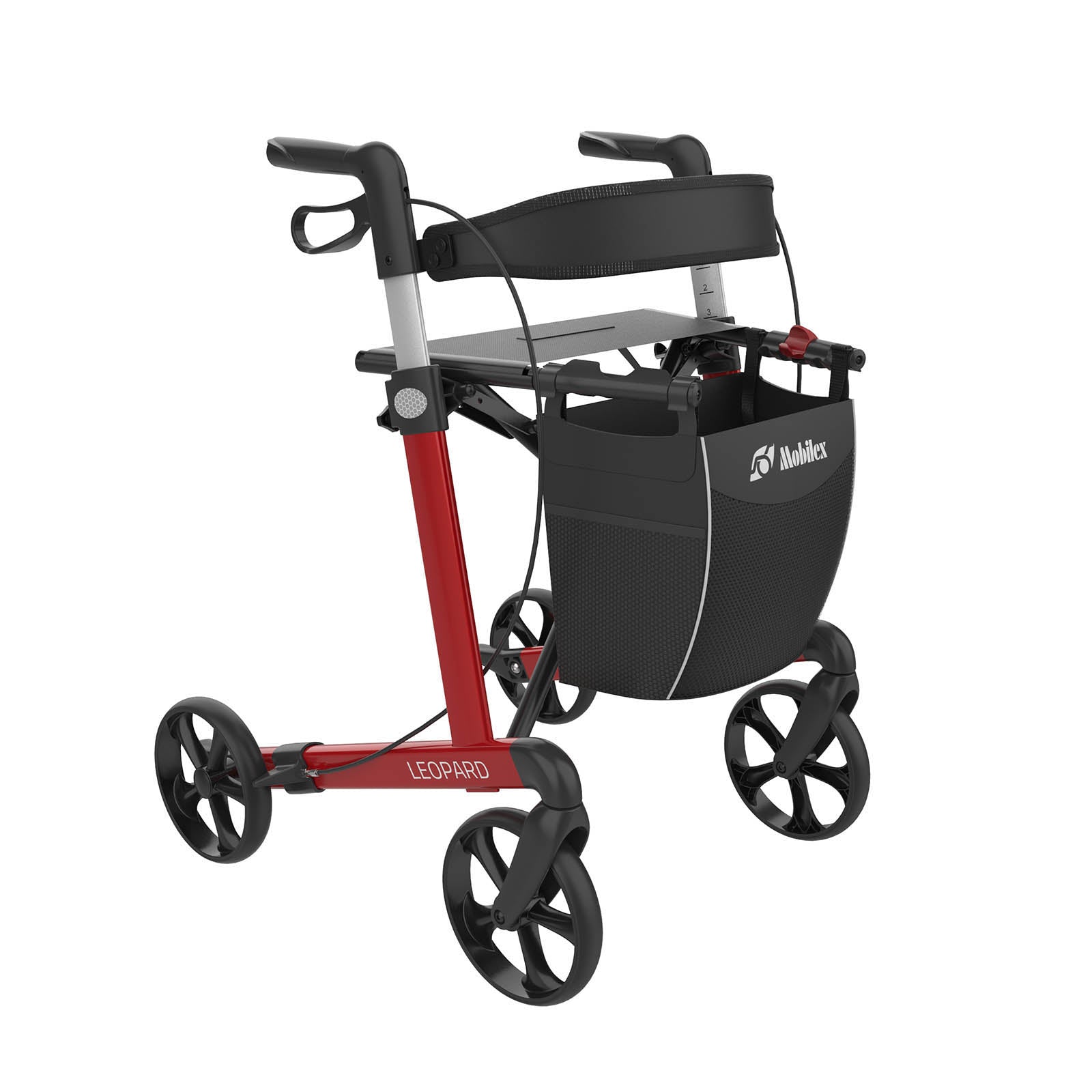 Rollator LEOPARD | Rot