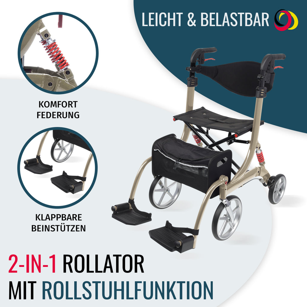 Rollator SPRING VARIO – Rollator & Transportstuhl, HMV-Nr. 10.50.04 ...