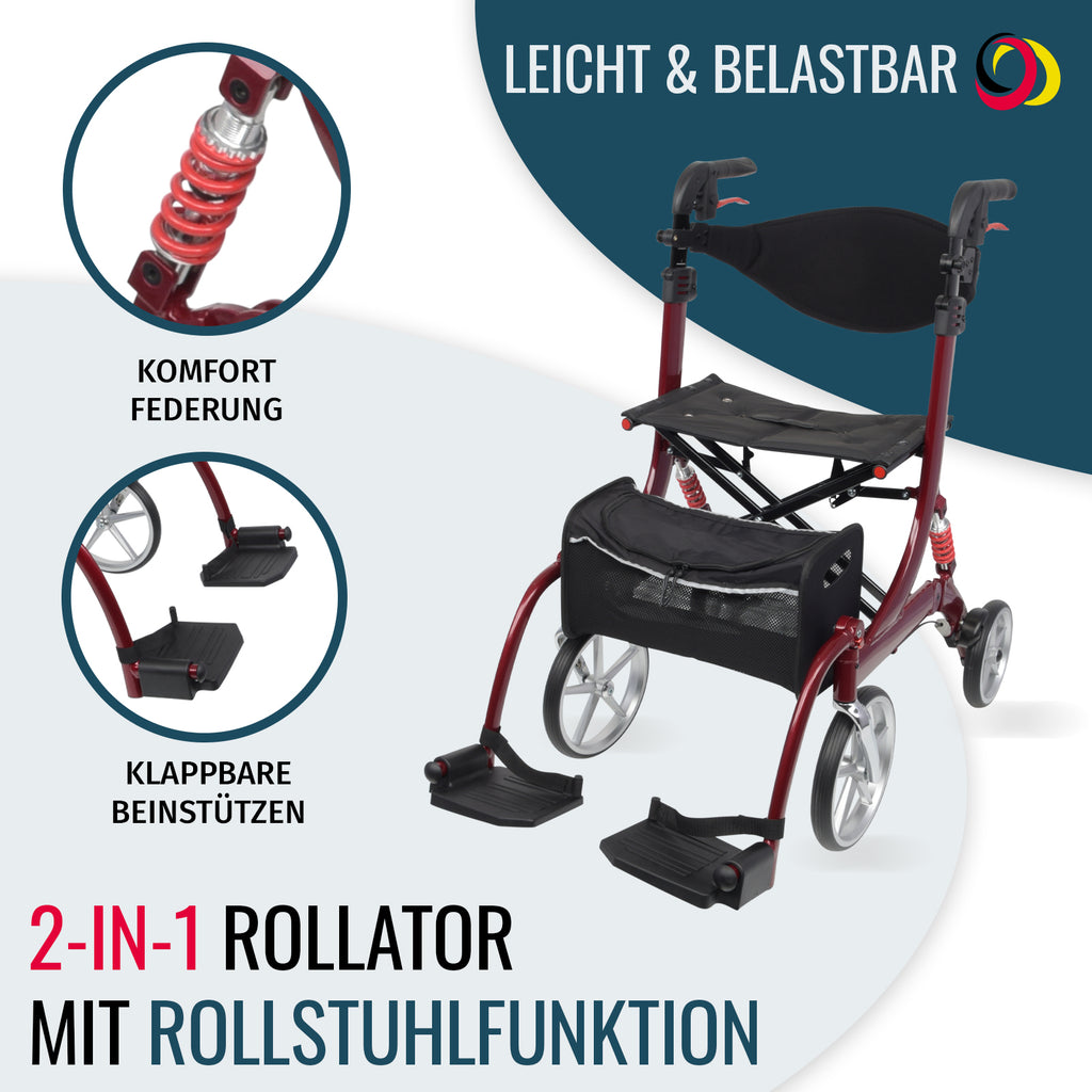 Rollator SPRING VARIO – Rollator & Transportstuhl, HMV-Nr. 10.50.04 ...