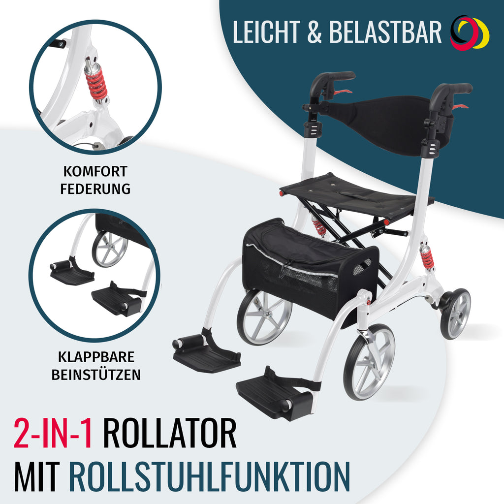 Rollator SPRING VARIO – Rollator & Transportstuhl, HMV-Nr. 10.50.04 ...