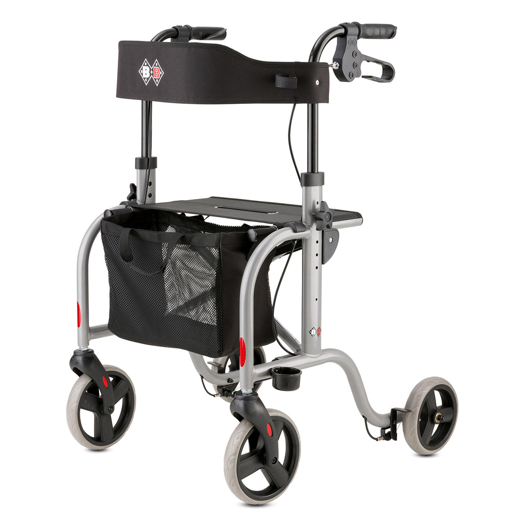 Rollator RL-SMART ST von Bischoff & Bischoff - Der Breite aus Stahl