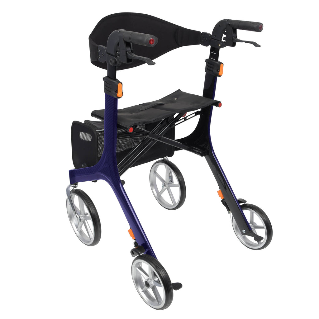 Rollator Carbon | Blau