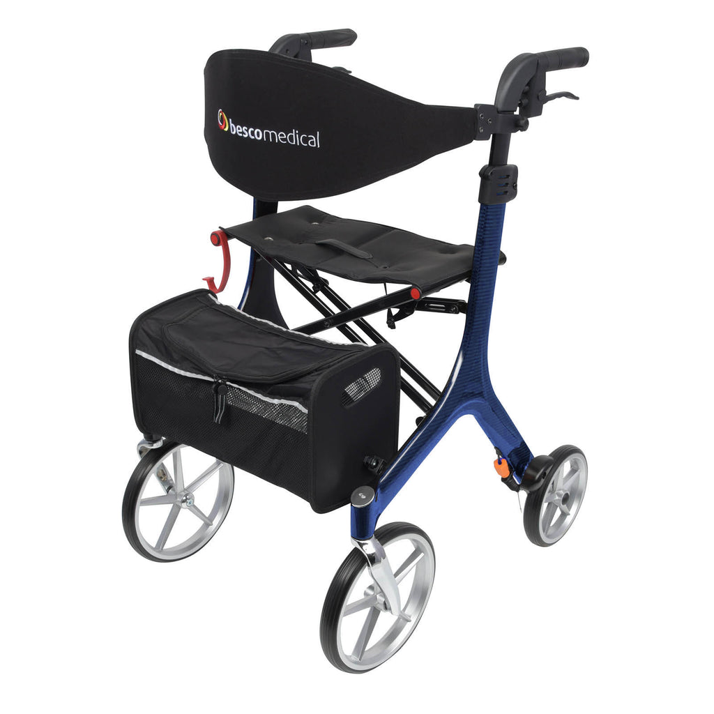 Rollator Carbon | Blau