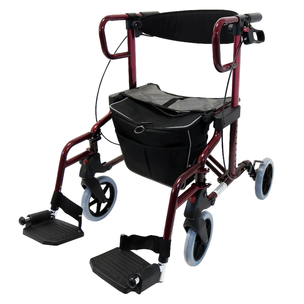 Rollator Diamond Deluxe Gesamtansicht Nova Mobila