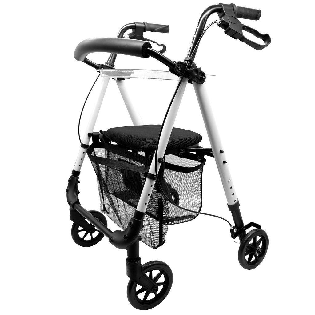 Rollator SPRING VARIO - Der Vielseitige mit Rollstuhl-Funktion – Nova Mobila
