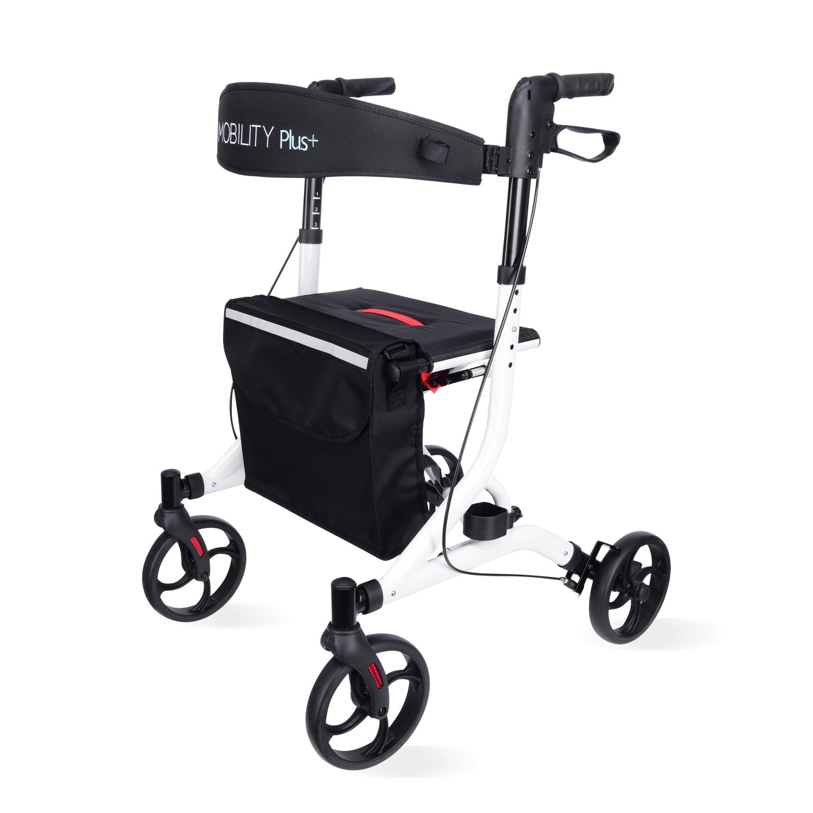 Rollator für außen Mobility Plus LR10+ | Weiß Blanc