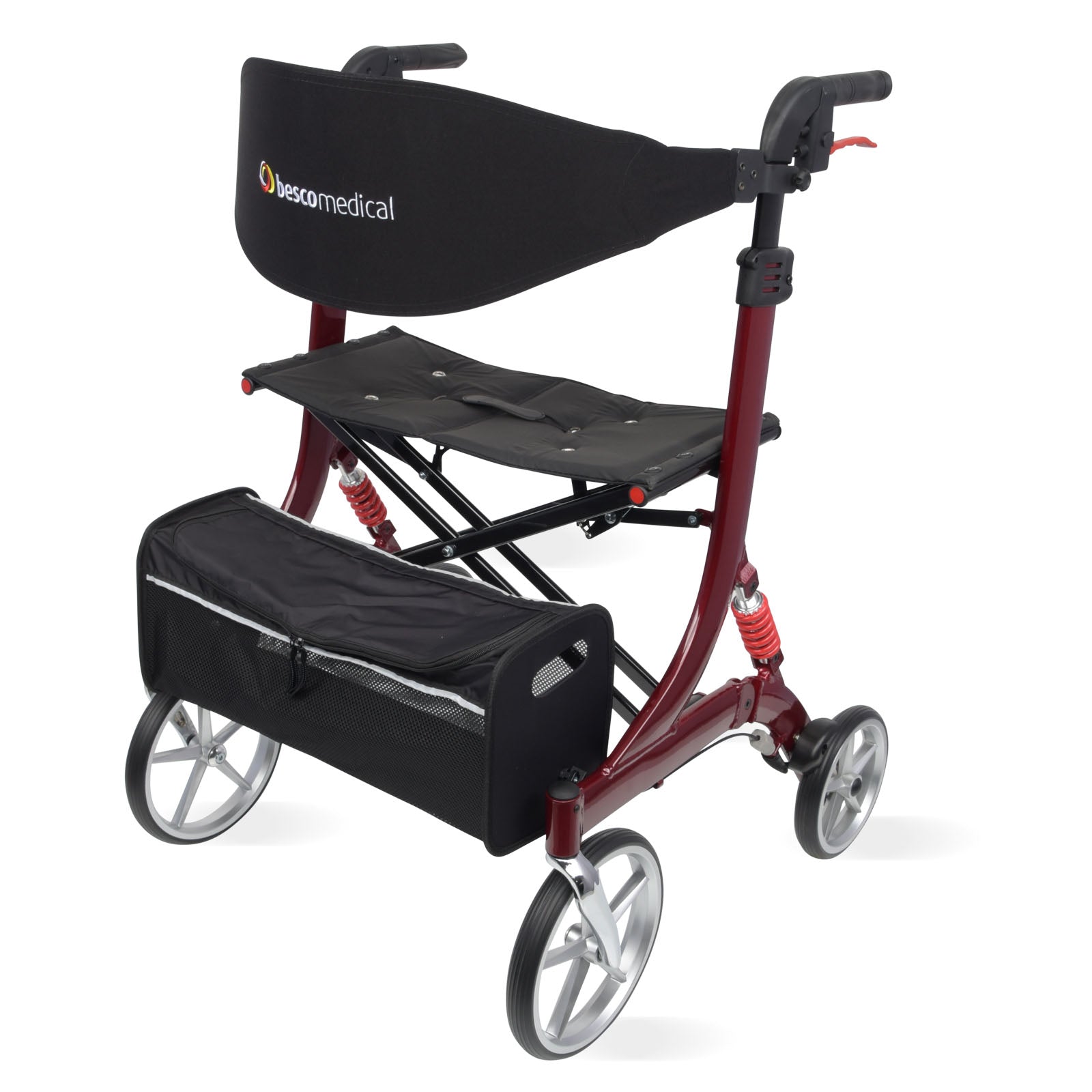 Rollator SPRING XL - extra breit | Bordeaux