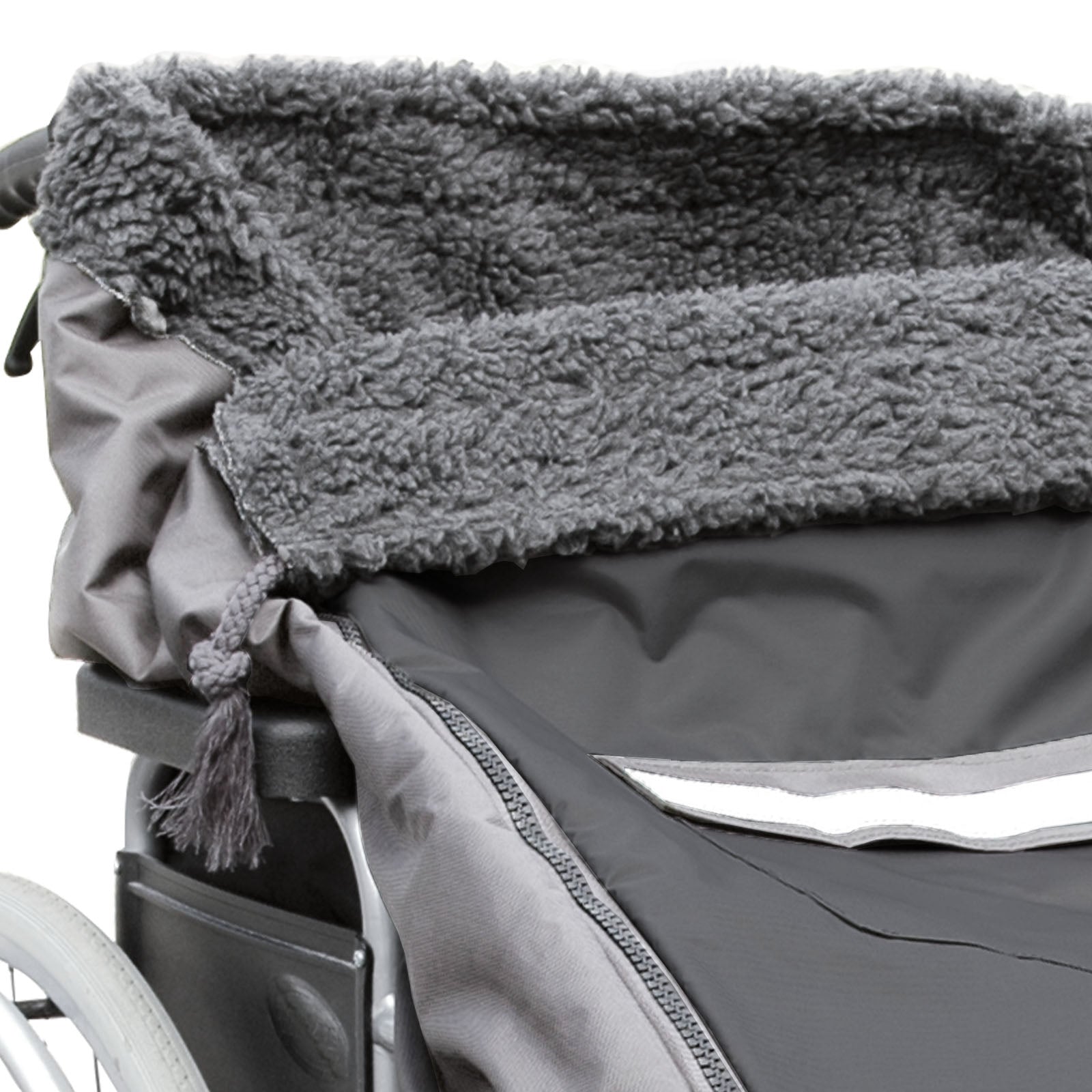 Schlupfsack Royal Exklusiv | Grau/Schwarz