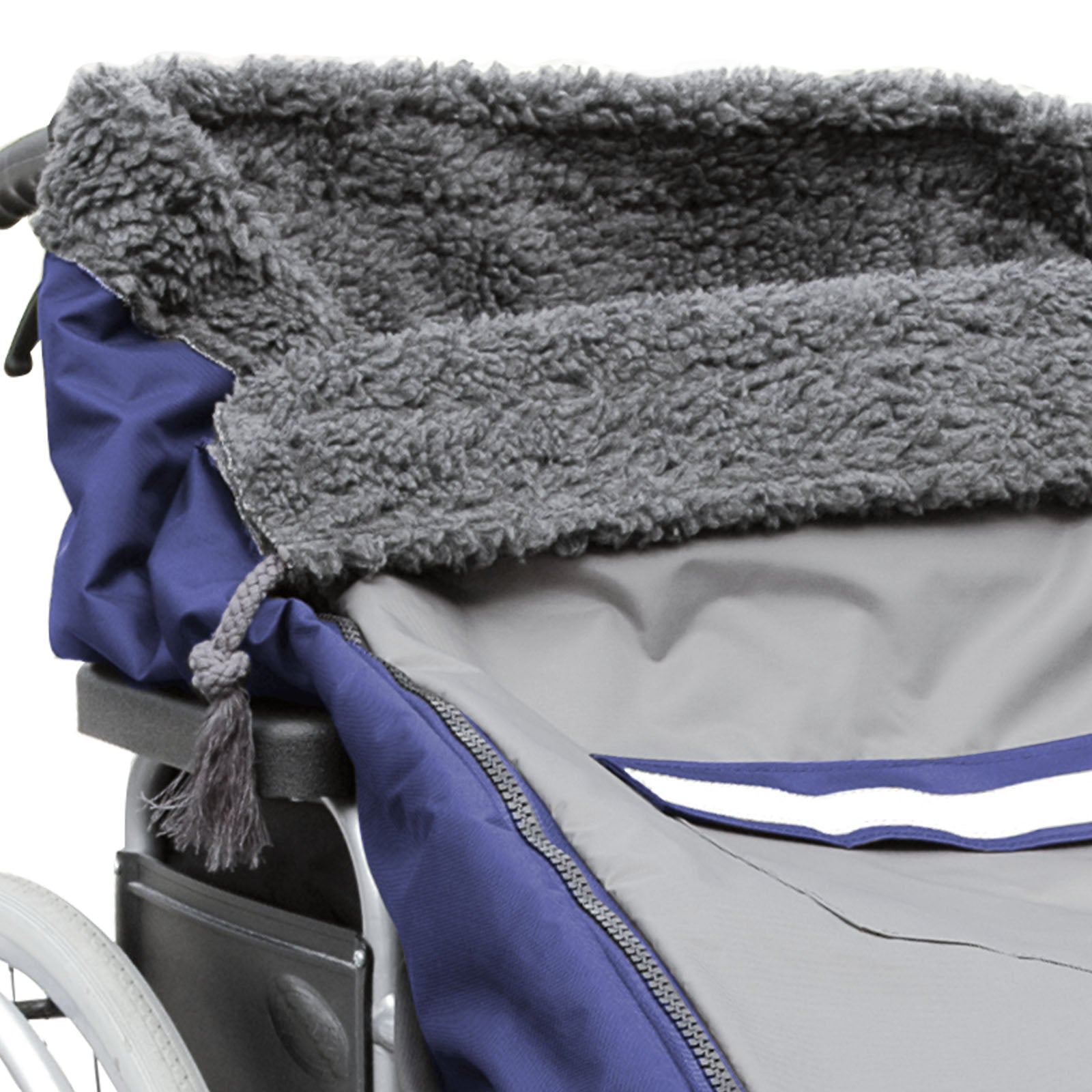 Schlupfsack Royal Exklusiv | Marine/Grau