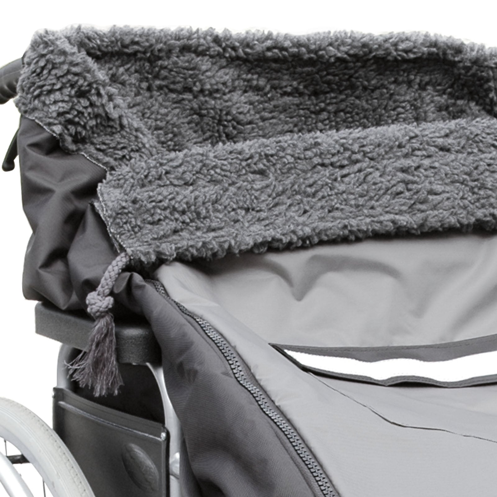 Schlupfsack Royal Exklusiv | Schwarz/Grau