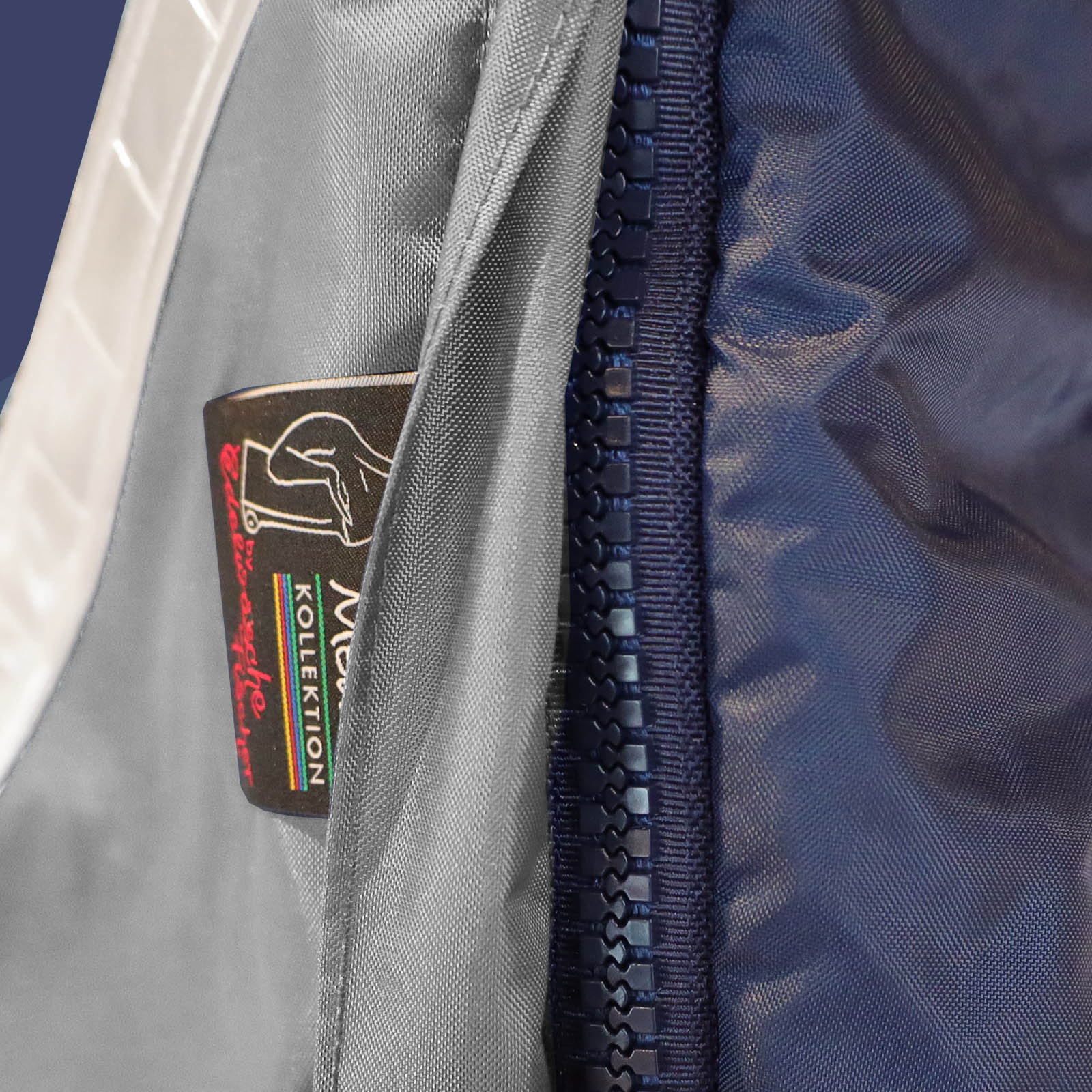 Schlupfsack TRENDY | Marine/Grau