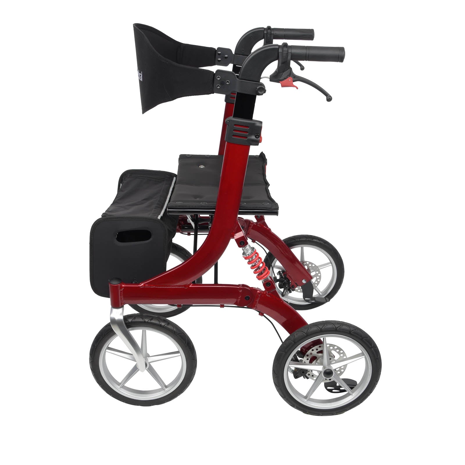 Outdoor Rollator SPRING CC | Bordeaux