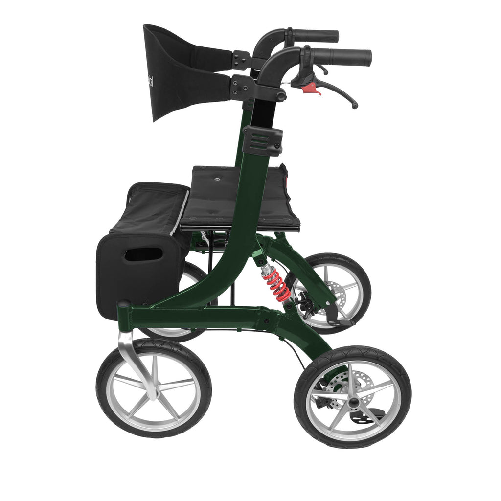 Outdoor Rollator SPRING CC | Jadegrün