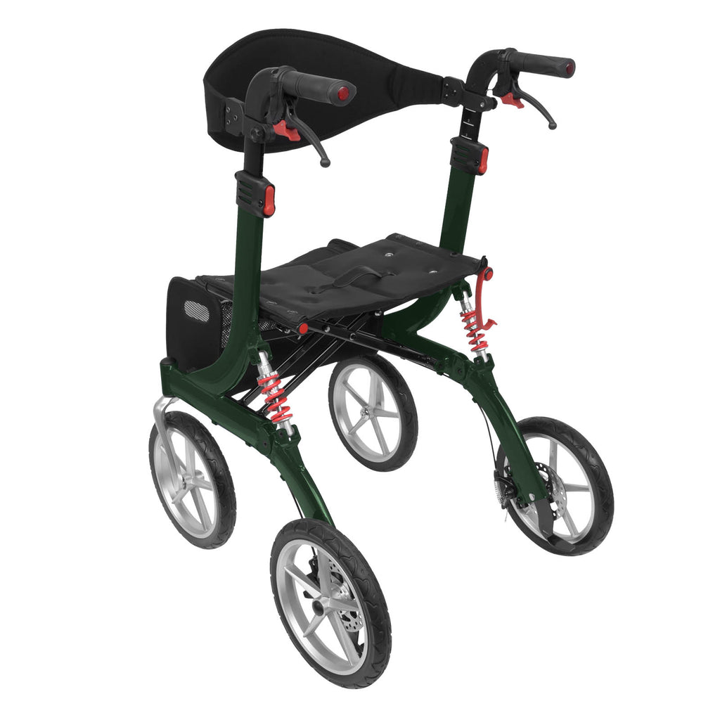 Outdoor Rollator SPRING CC | Jadegrün