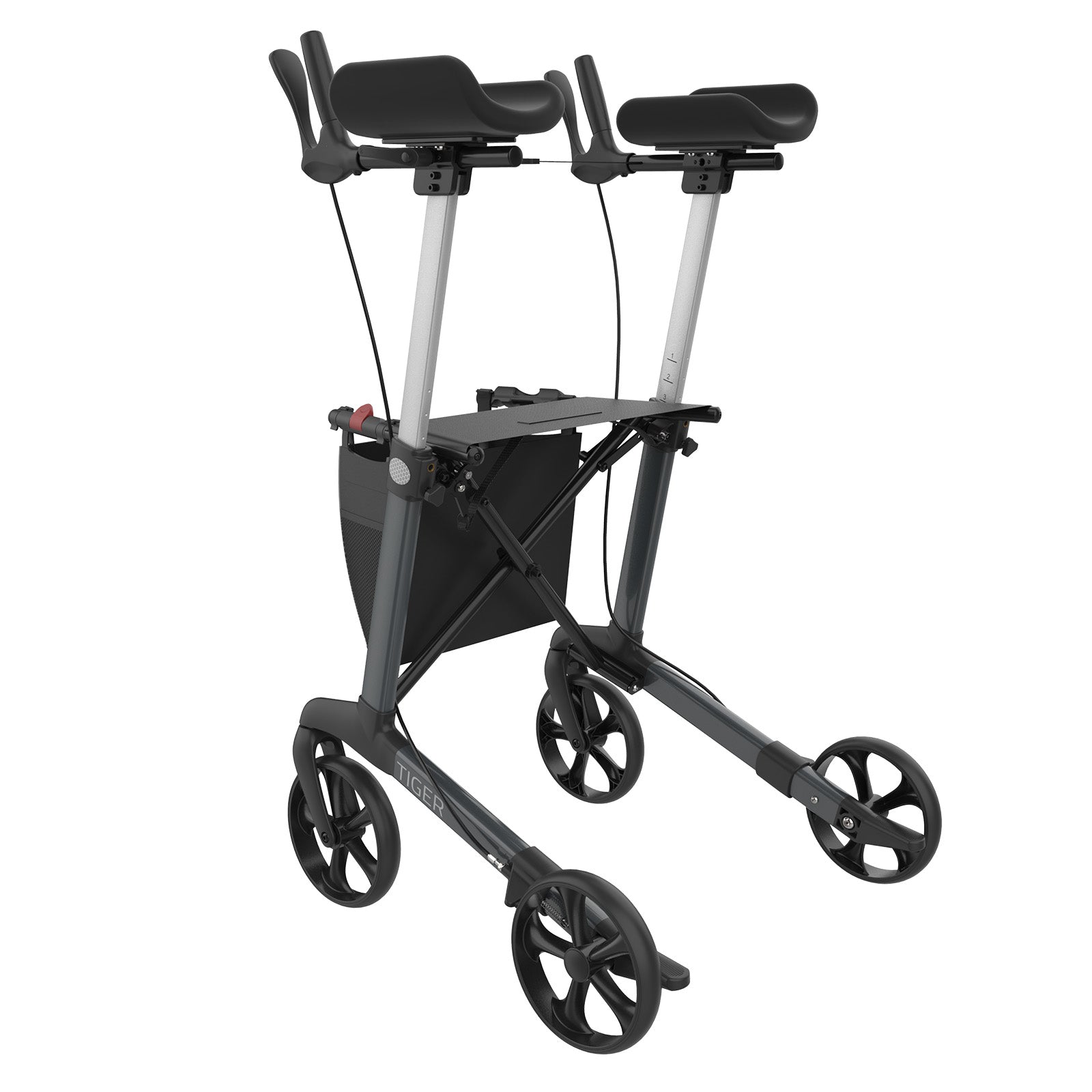 Arthritis Rollator Tiger | Anthrazitgrau Gris anthracite