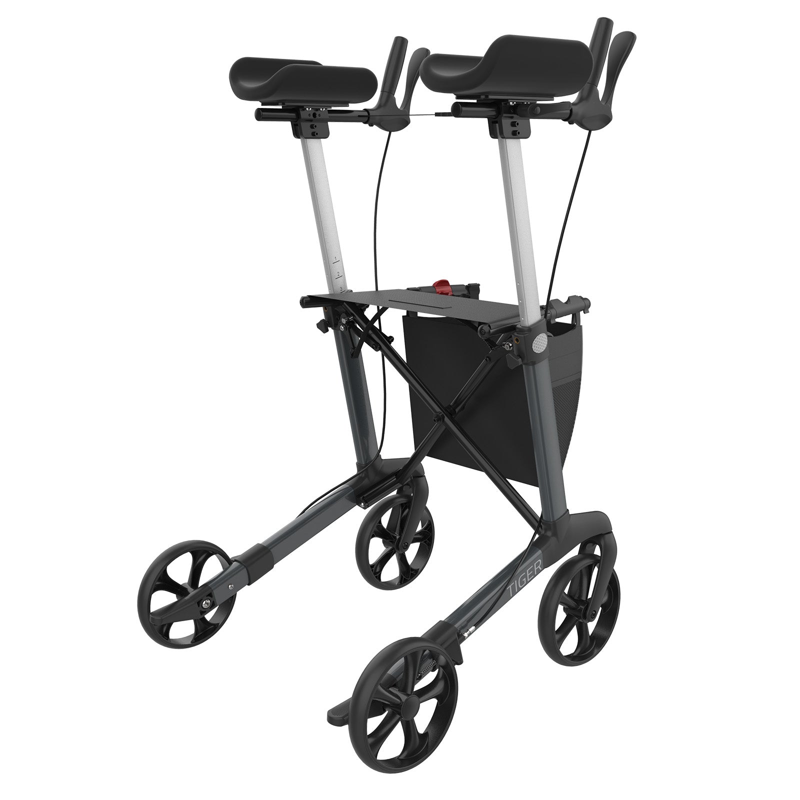 Arthritis Rollator Tiger | Anthrazitgrau Gris anthracite