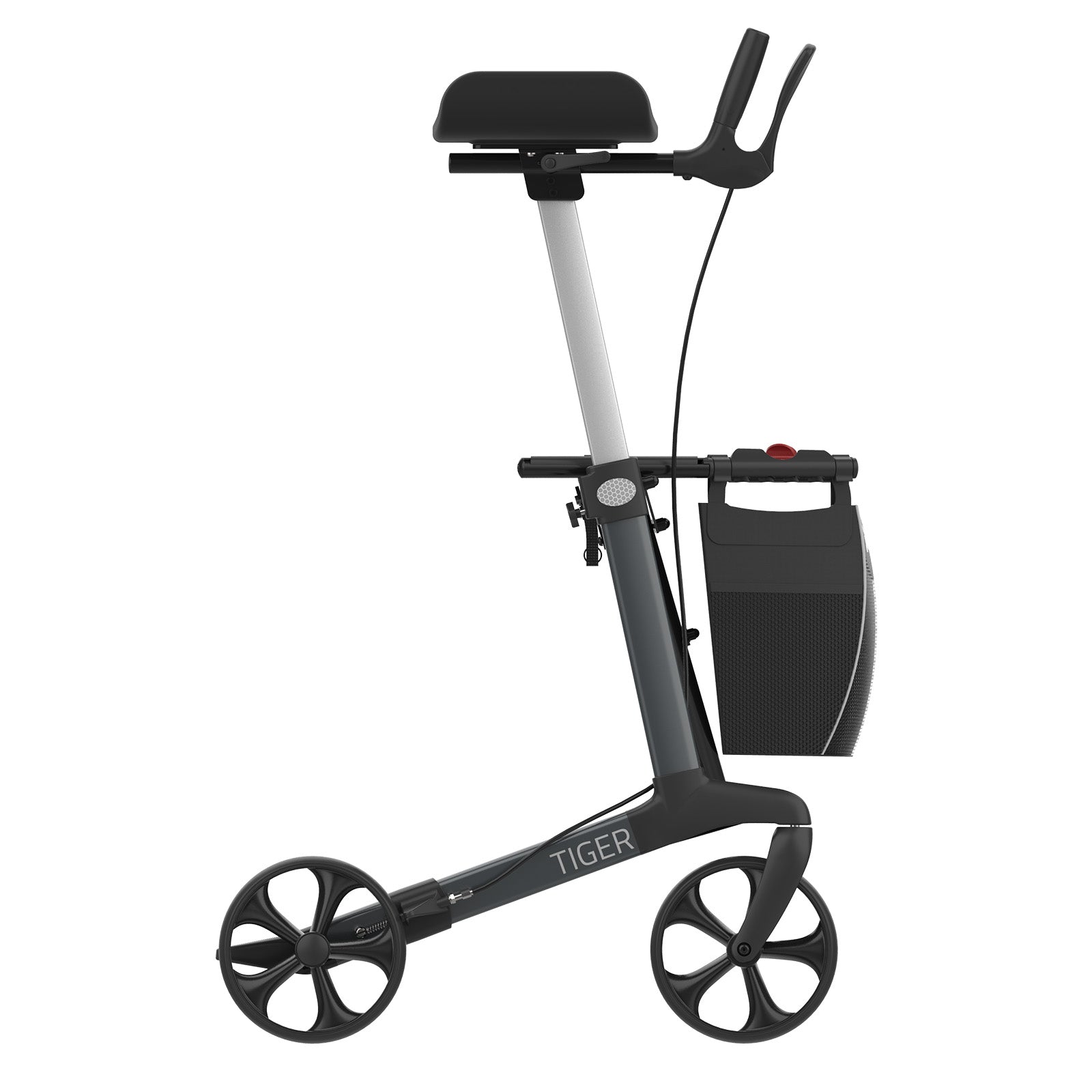 Arthritis Rollator Tiger | Anthrazitgrau Gris anthracite