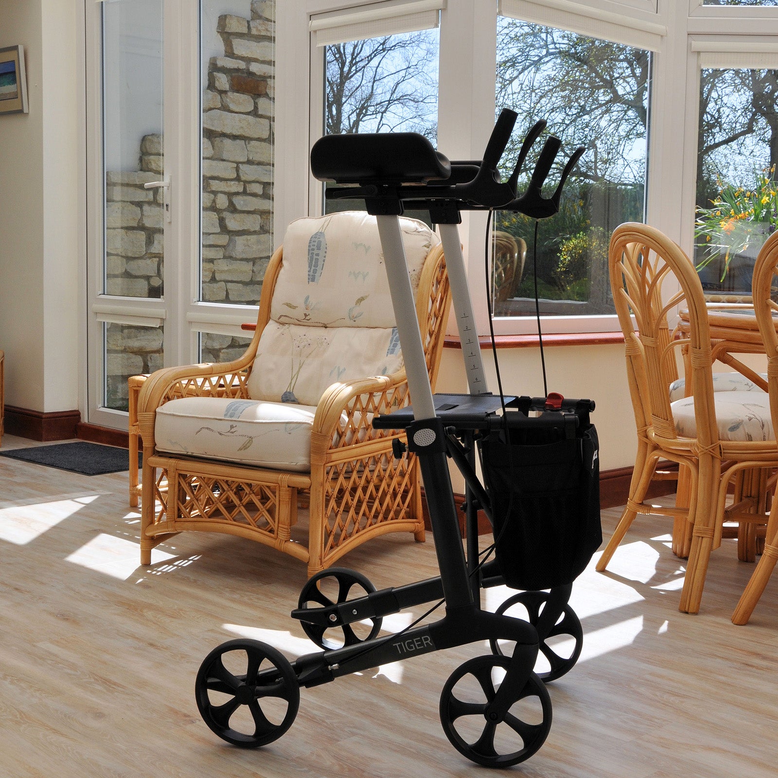Arthritis Rollator Tiger | Anthrazitgrau Gris anthracite 