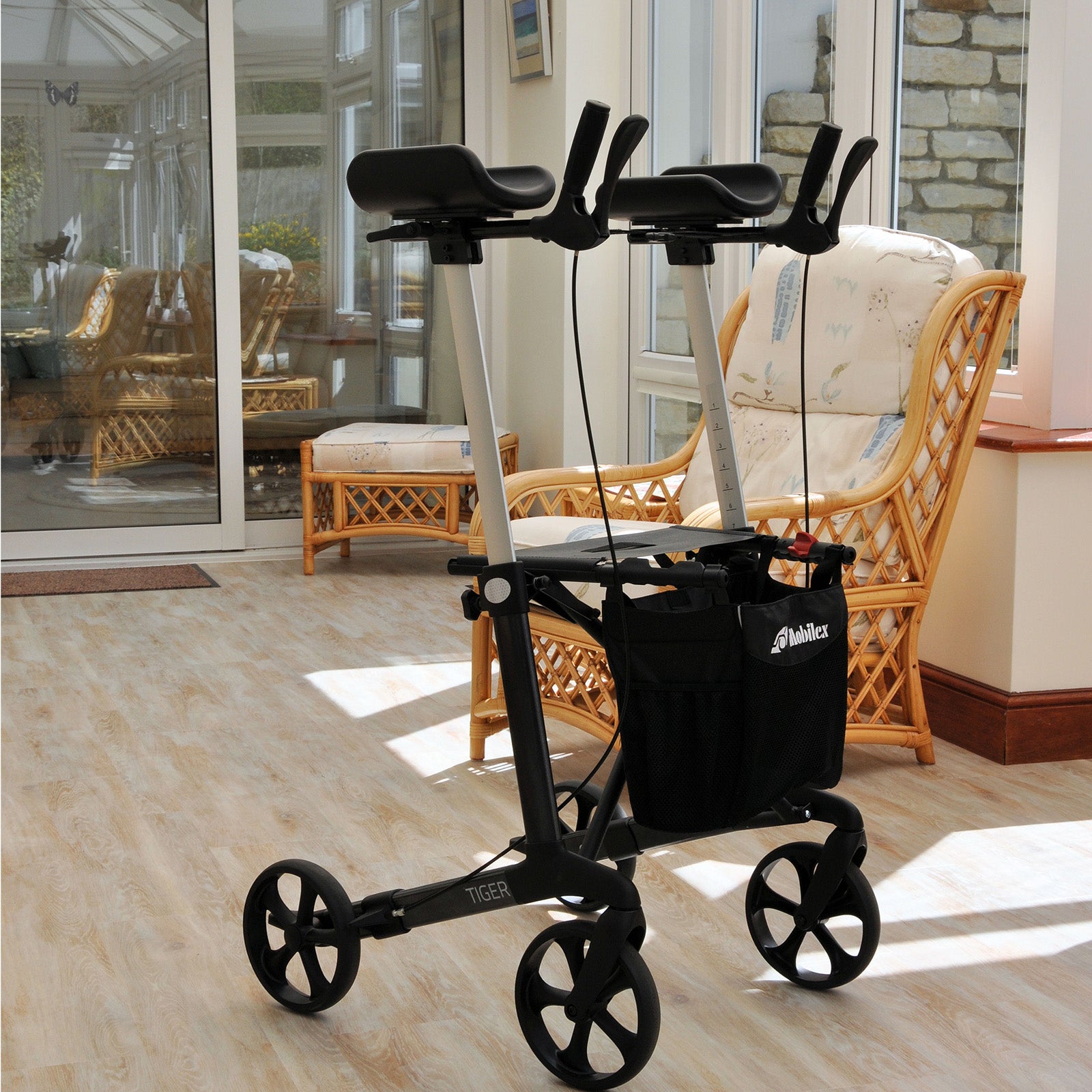 Arthritis Rollator Tiger | Anthrazitgrau Gris anthracite