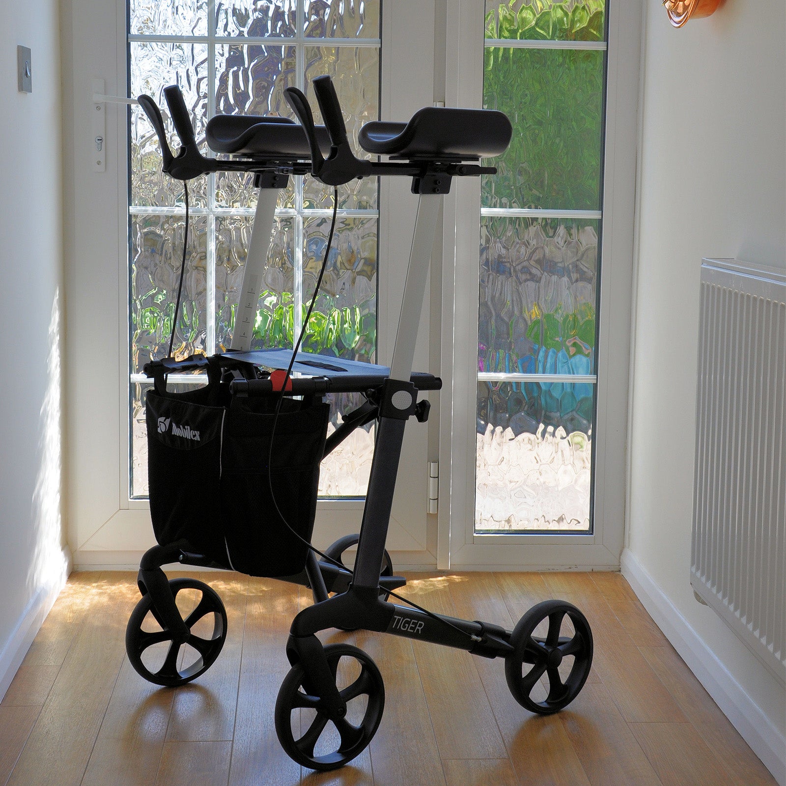 Arthritis Rollator Tiger | Anthrazitgrau Gris anthracite