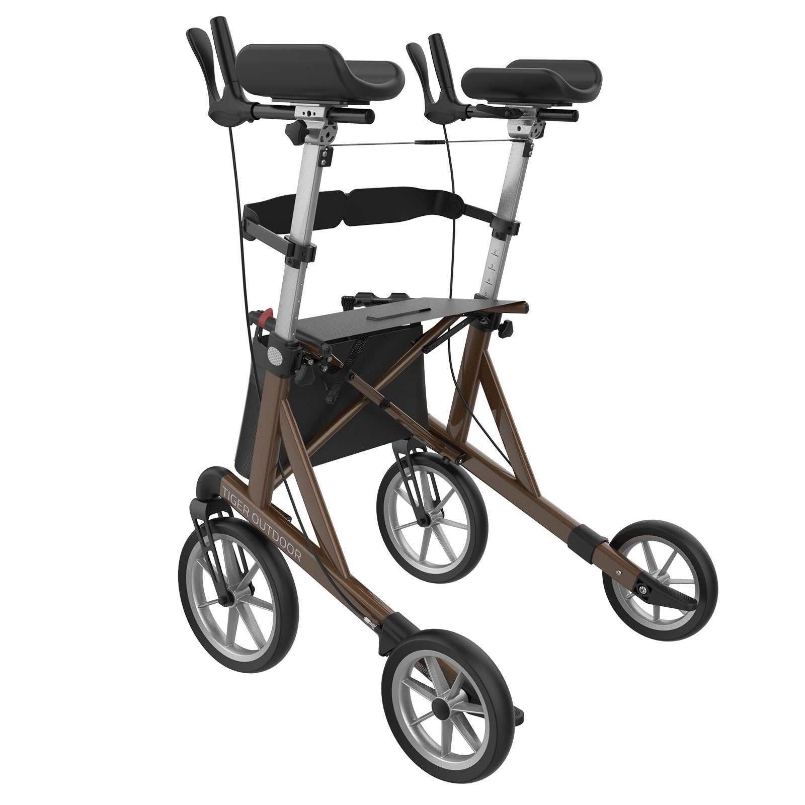 Arthritis Rollator Tiger Outdoor | Braun Brun