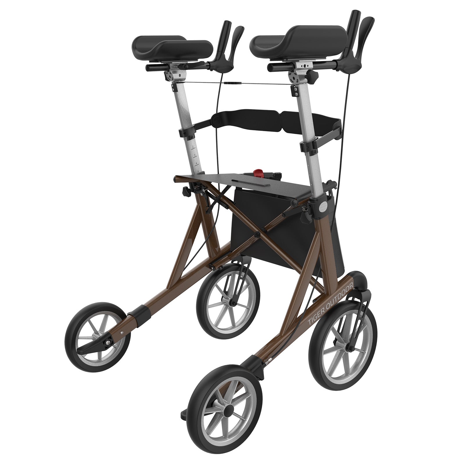 Arthritis Rollator Tiger Outdoor | Braun Brun