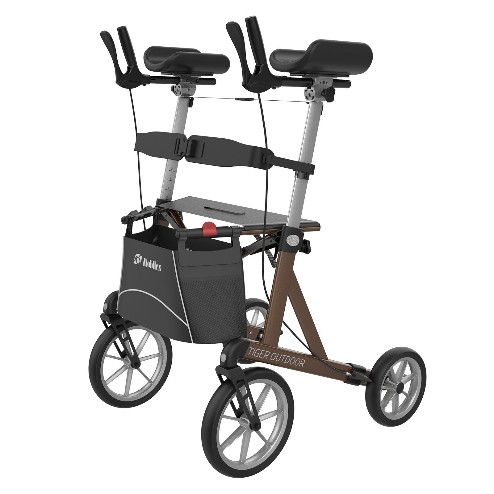 Arthritis Rollator Tiger Outdoor | Braun Brun