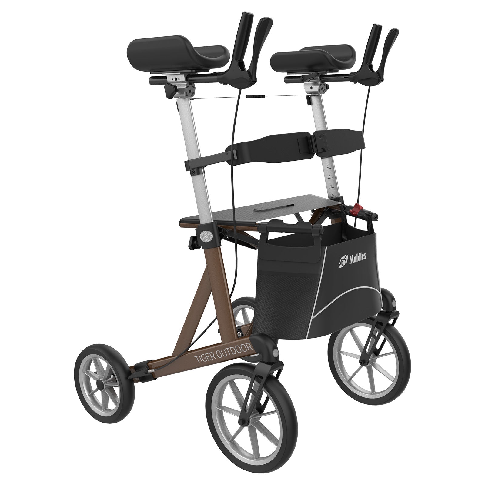 Arthritis Rollator Tiger Outdoor | Braun Brun