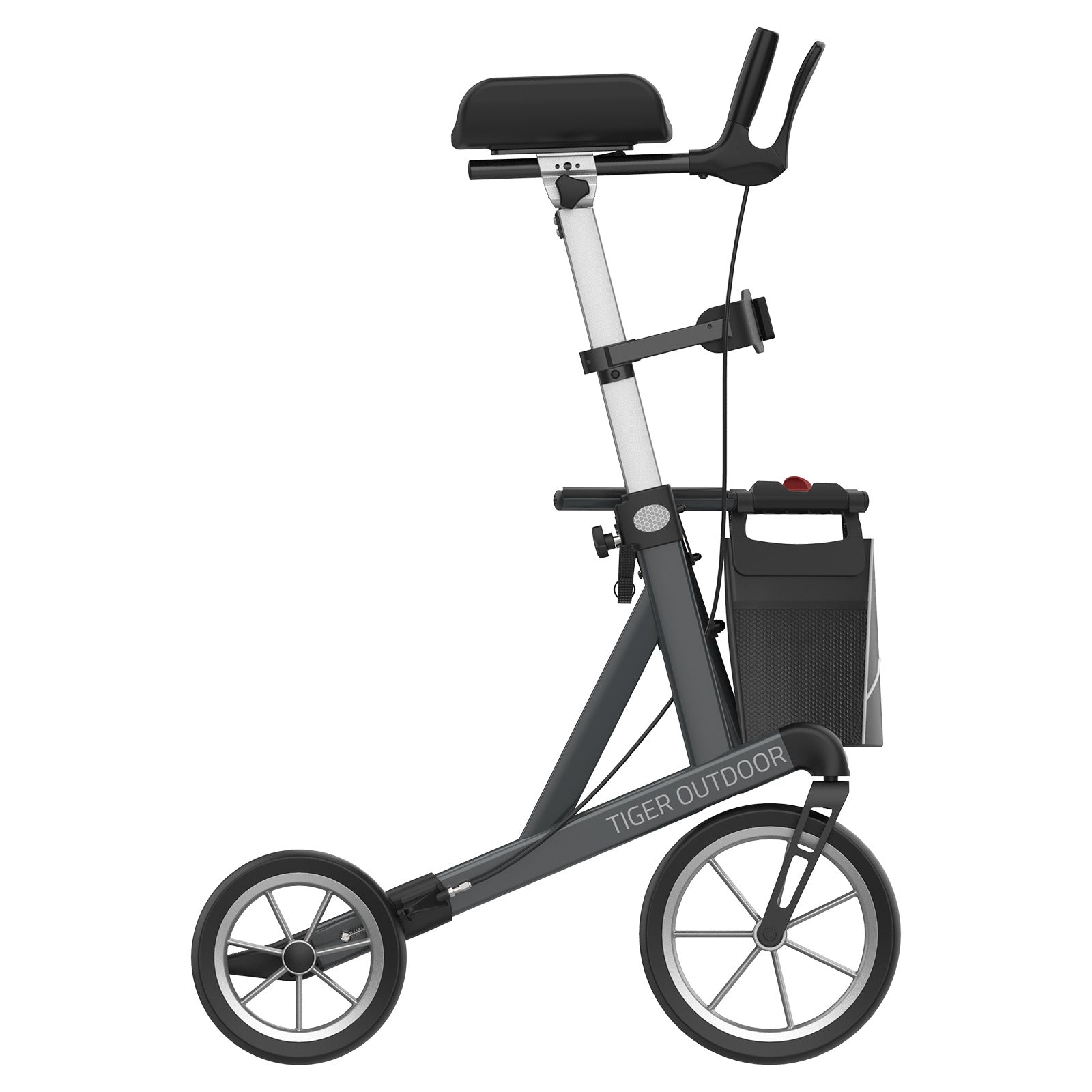 Arthritis Rollator Tiger Outdoor | Anthrazitgrau Gris anthracite
