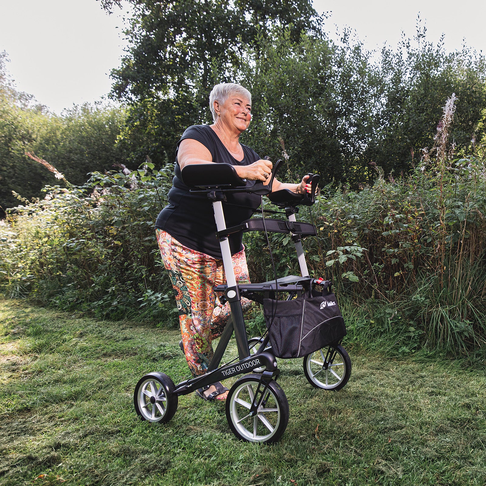 Arthritis Rollator Tiger Outdoor | Anthrazitgrau Gris anthracite