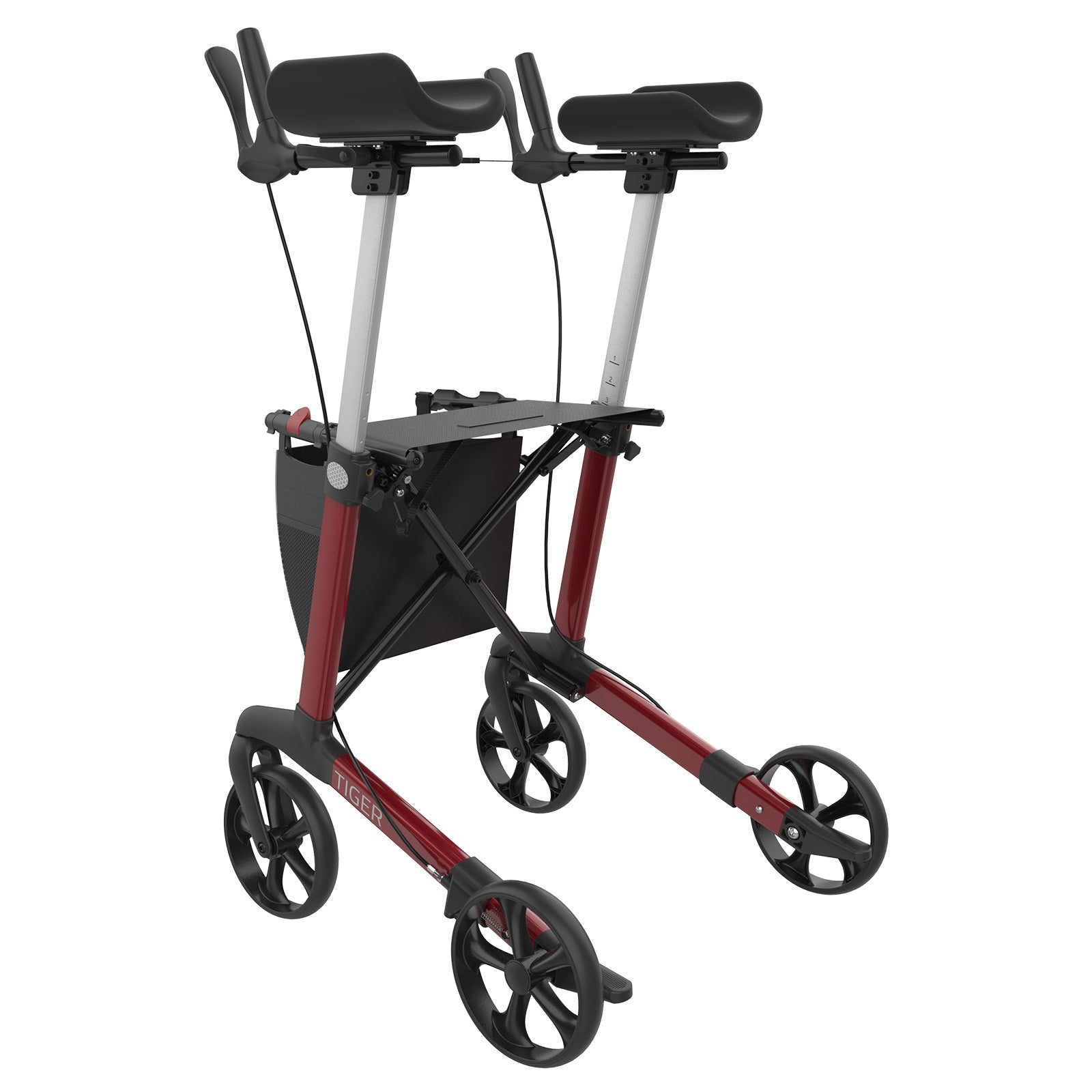 Arthritis Rollator Tiger | Rot Rouge