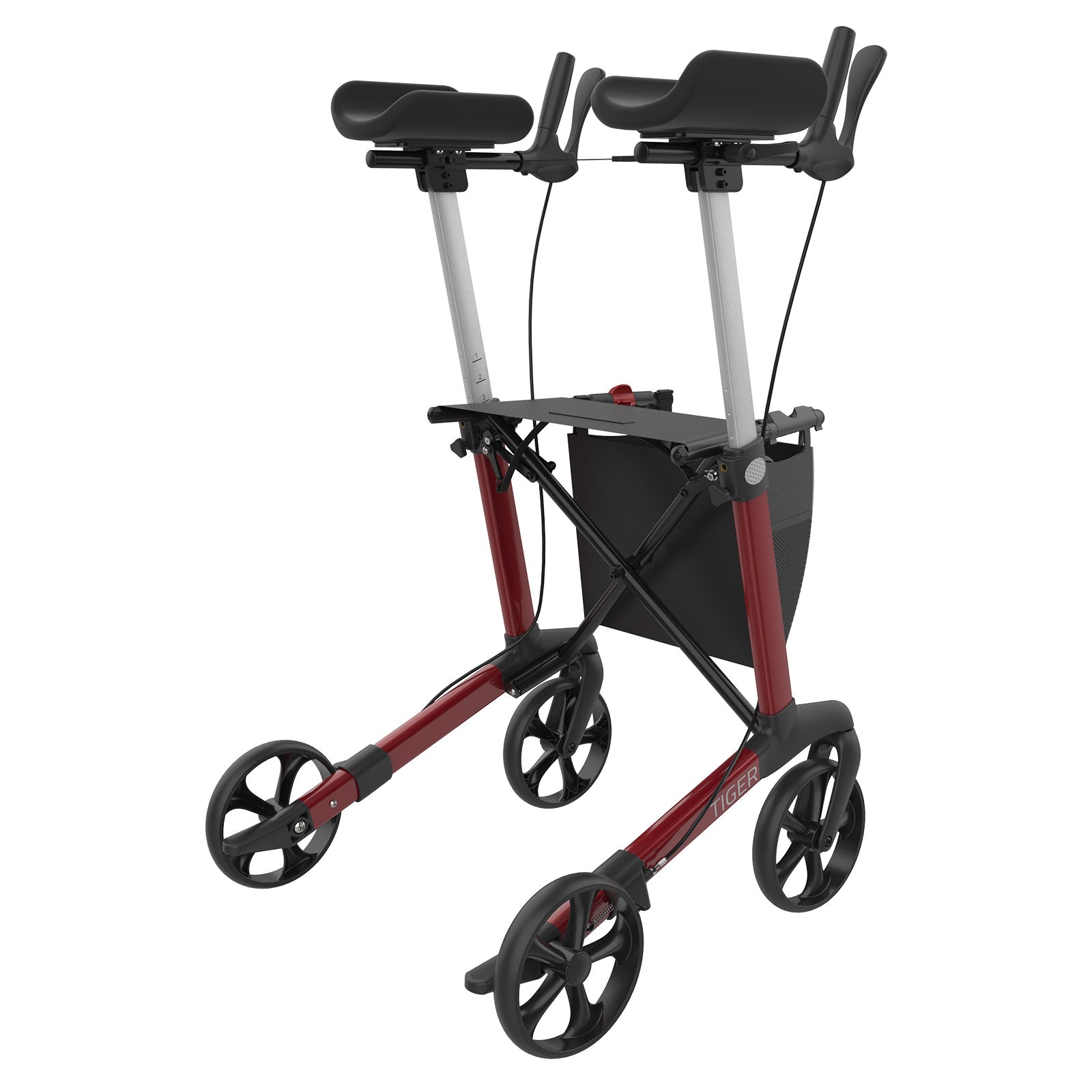 Arthritis Rollator Tiger | Rot Rouge